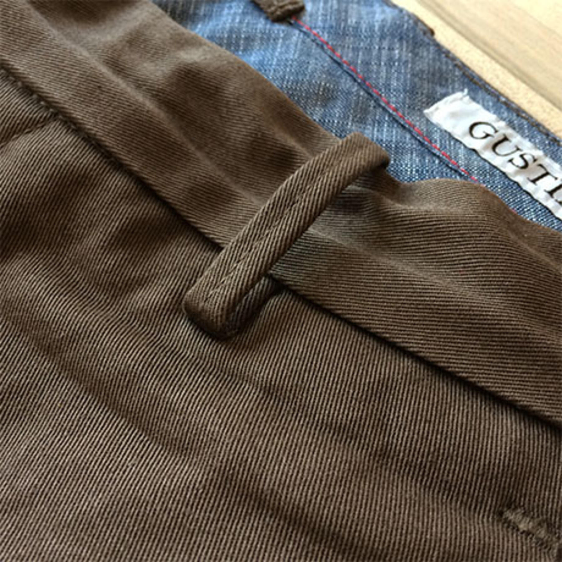 gustin #3 japan brown chino