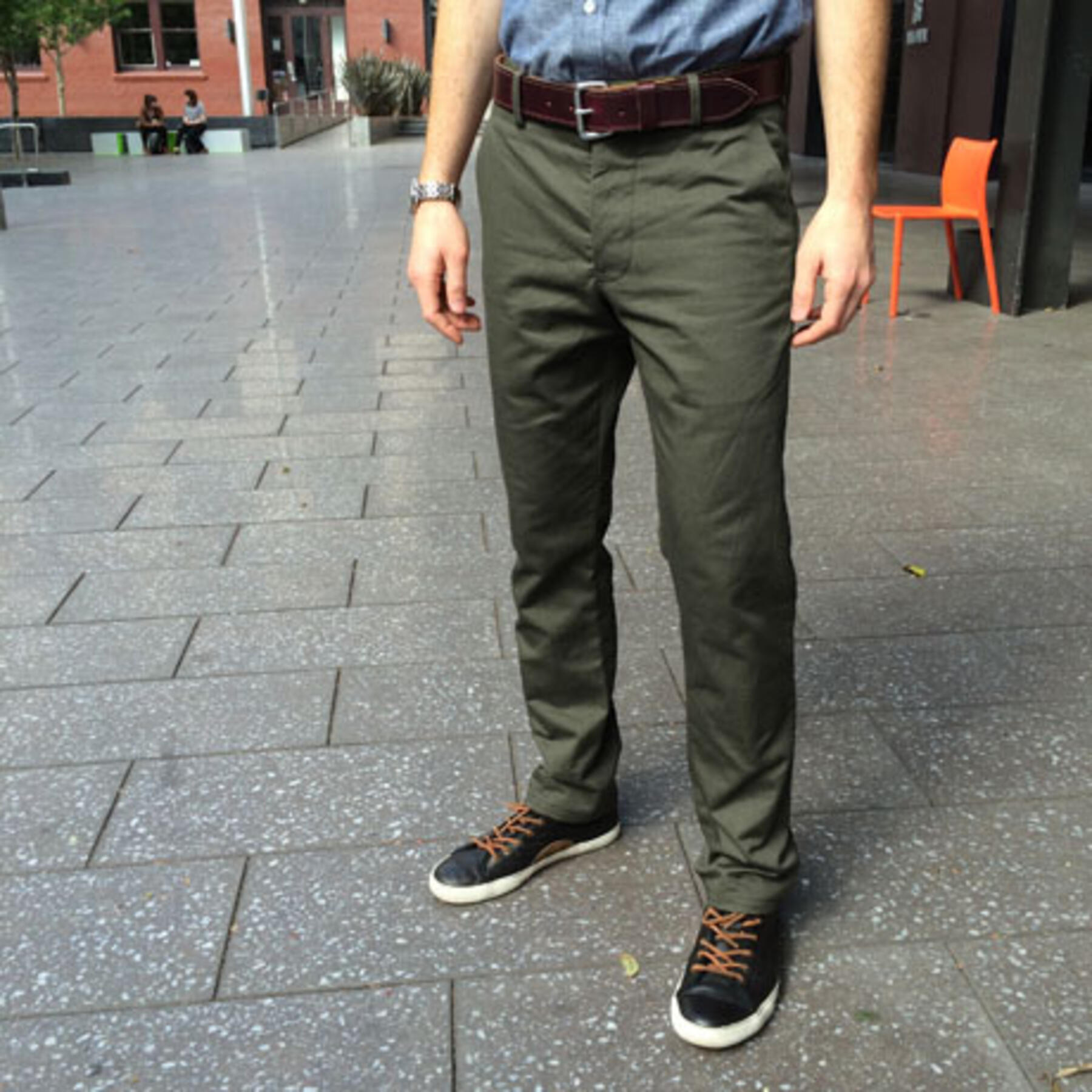 gustin #4 japan olive chino