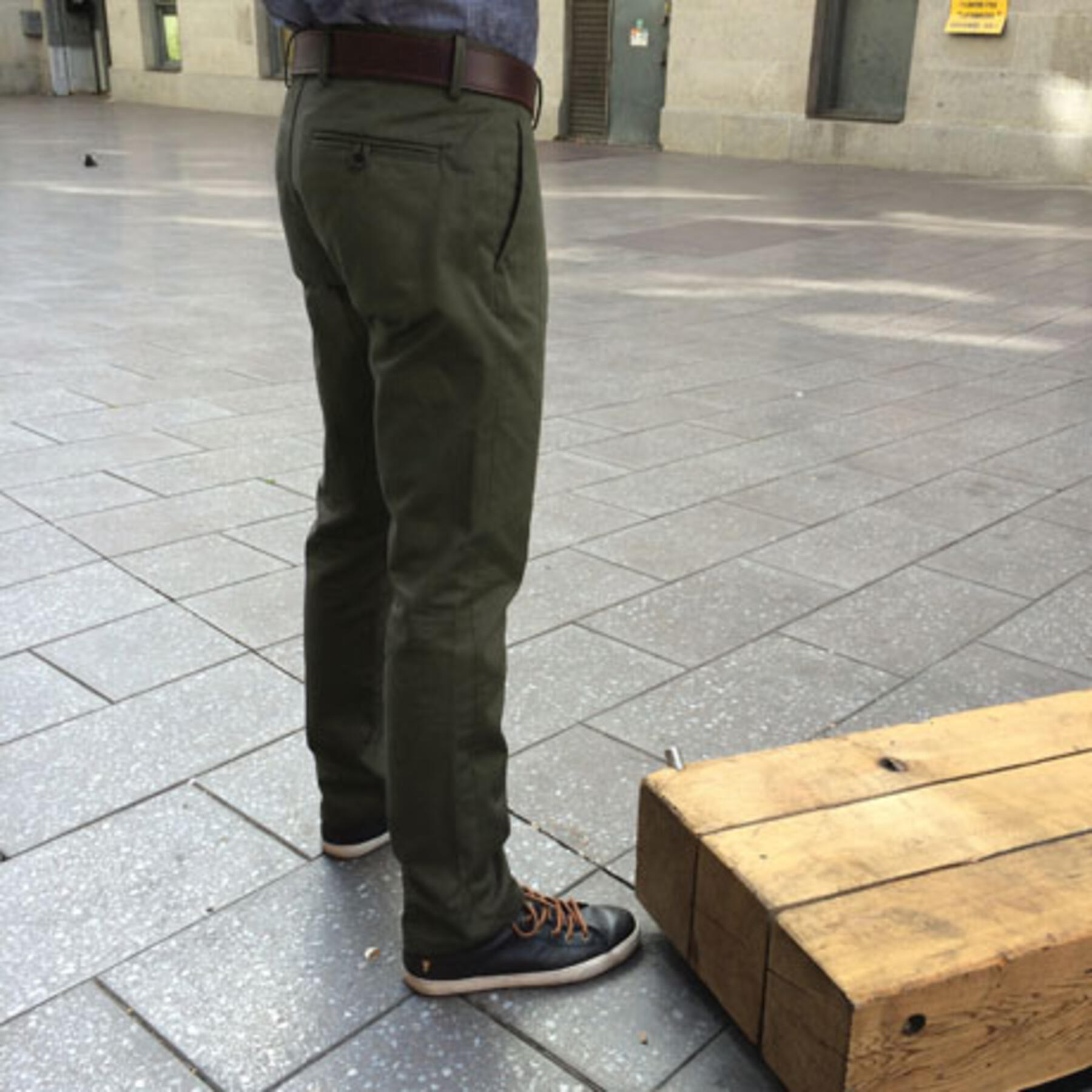 gustin #4 japan olive chino
