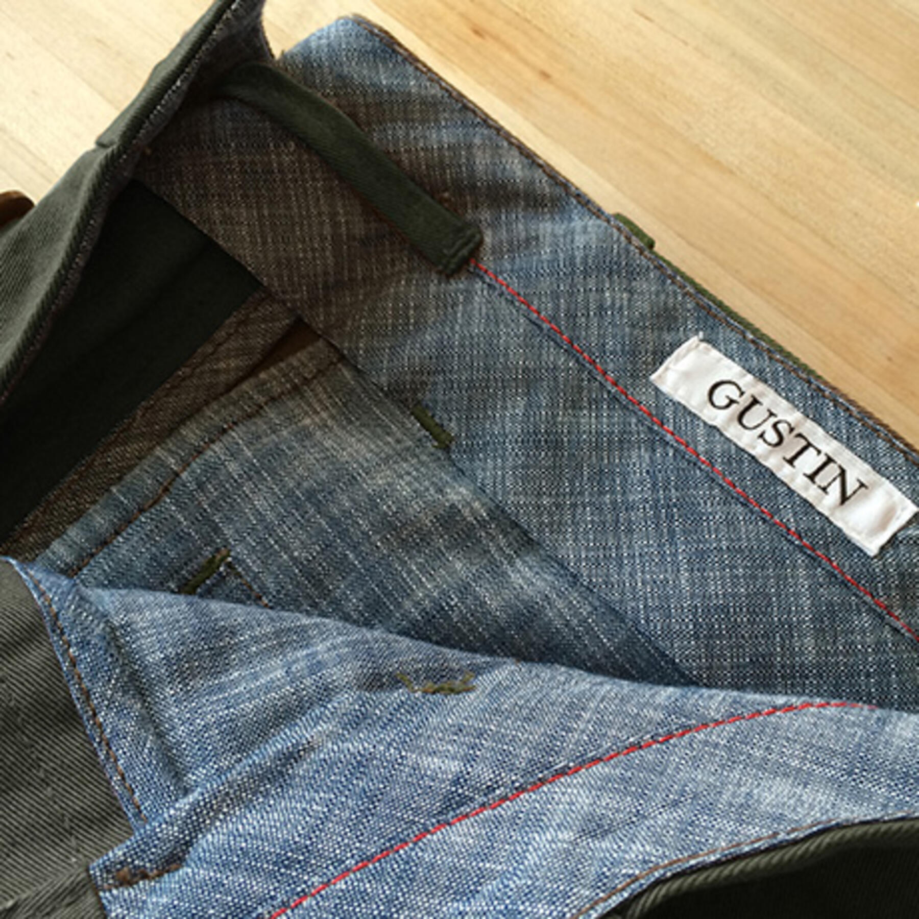 gustin #4 japan olive chino