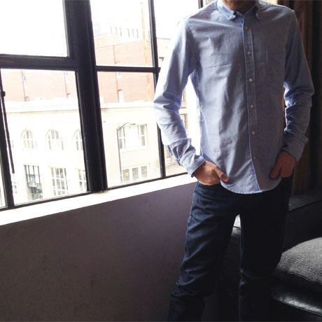 gustin #77 blue white plaid