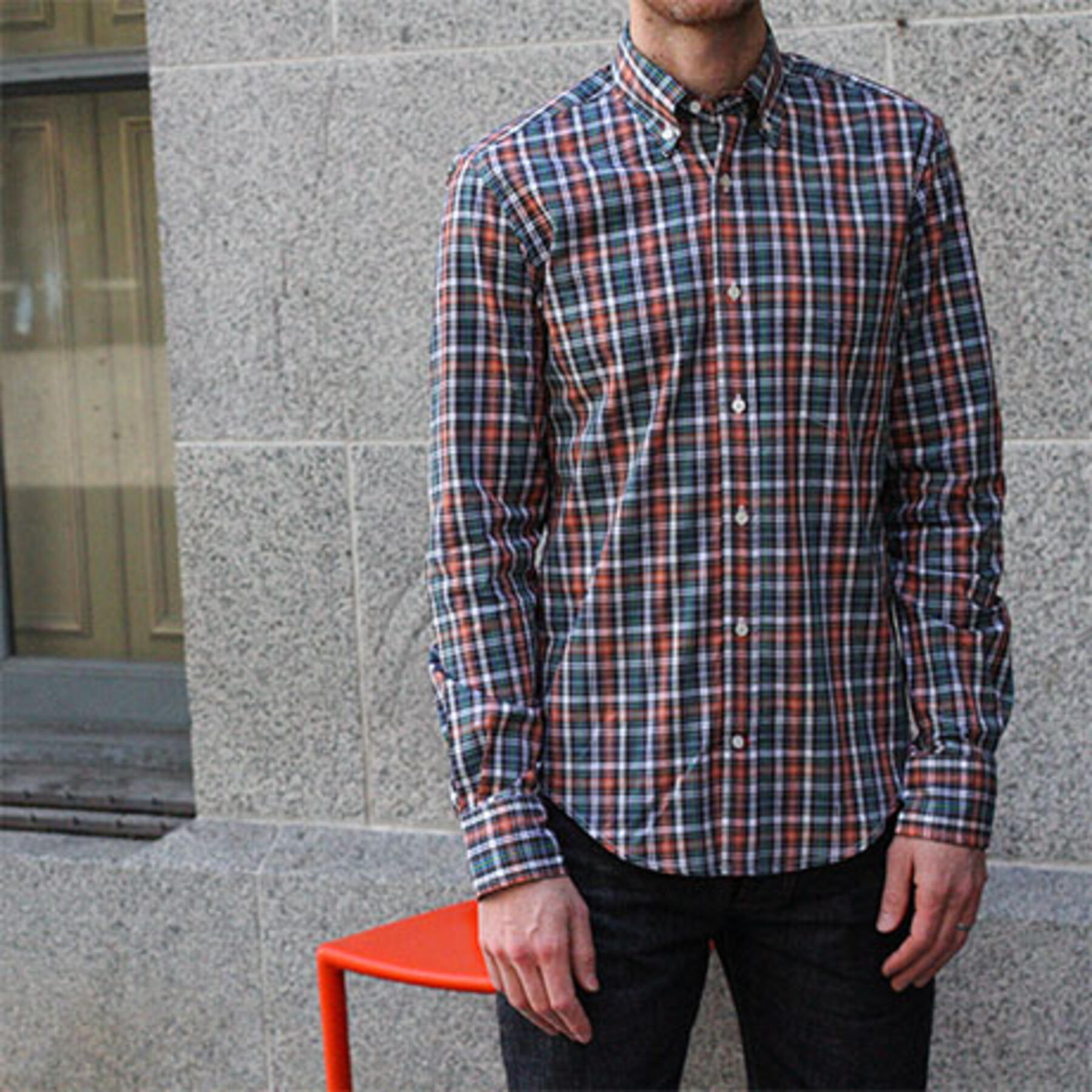 gustin #74 earth plaid