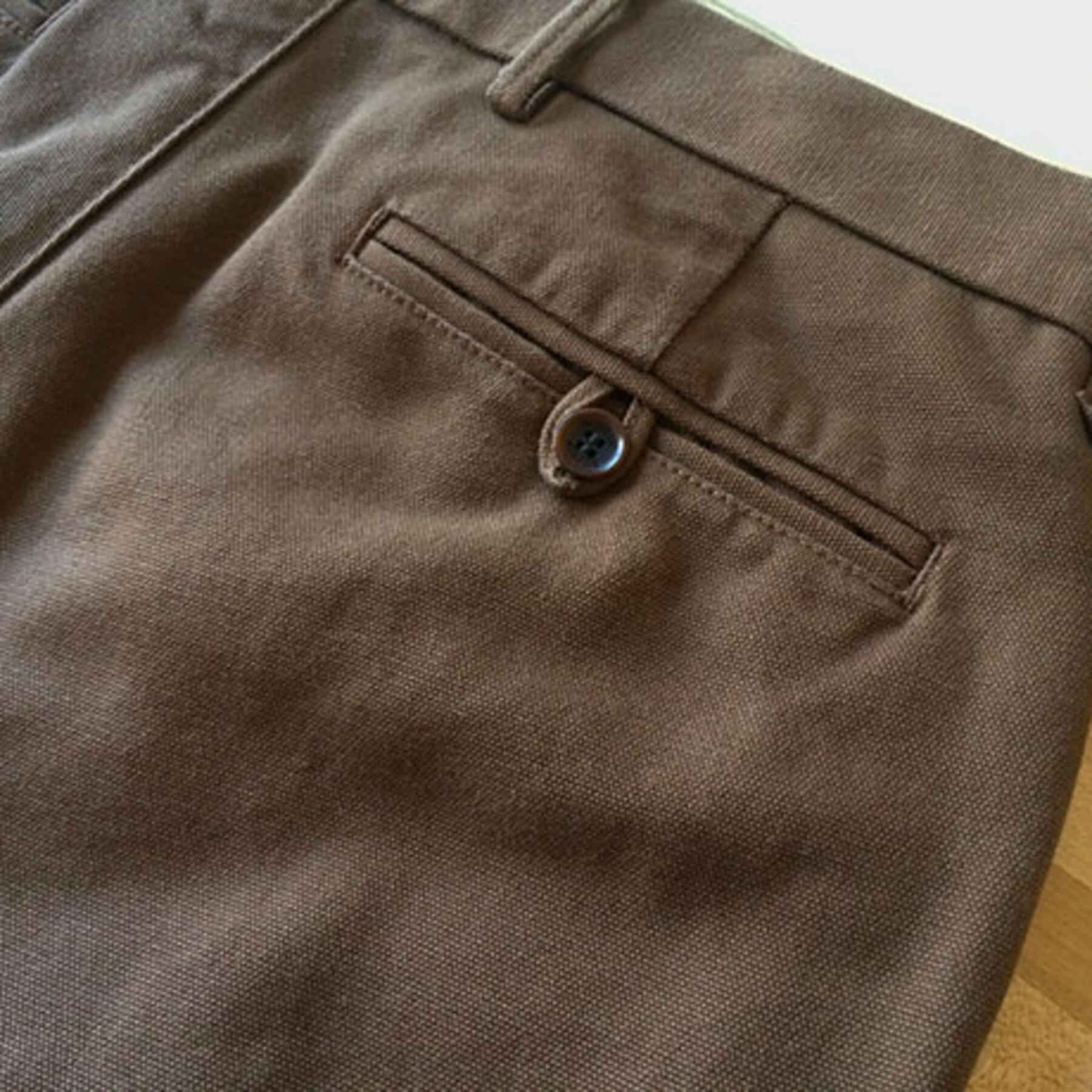 gustin #6 brown duck canvas chino
