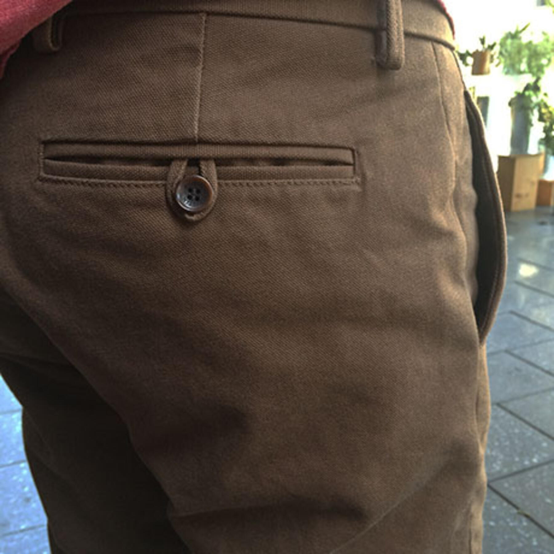 gustin #6 brown duck canvas chino