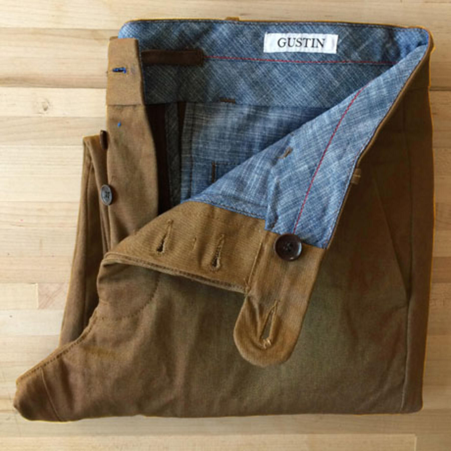 gustin #8 japan caramel chino