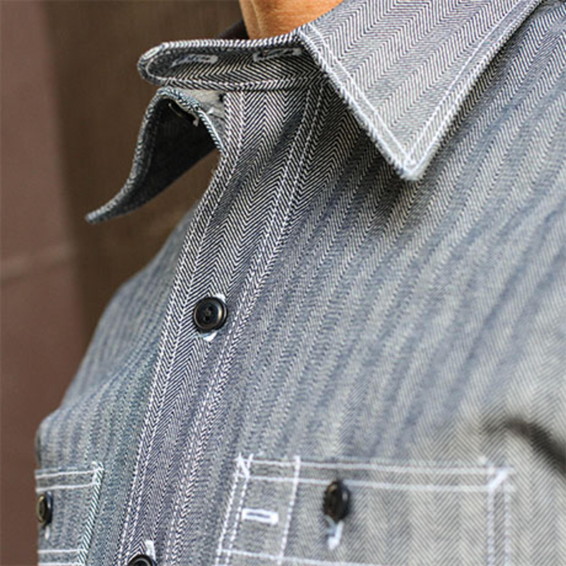 gustin #14 american herringbone workshirt