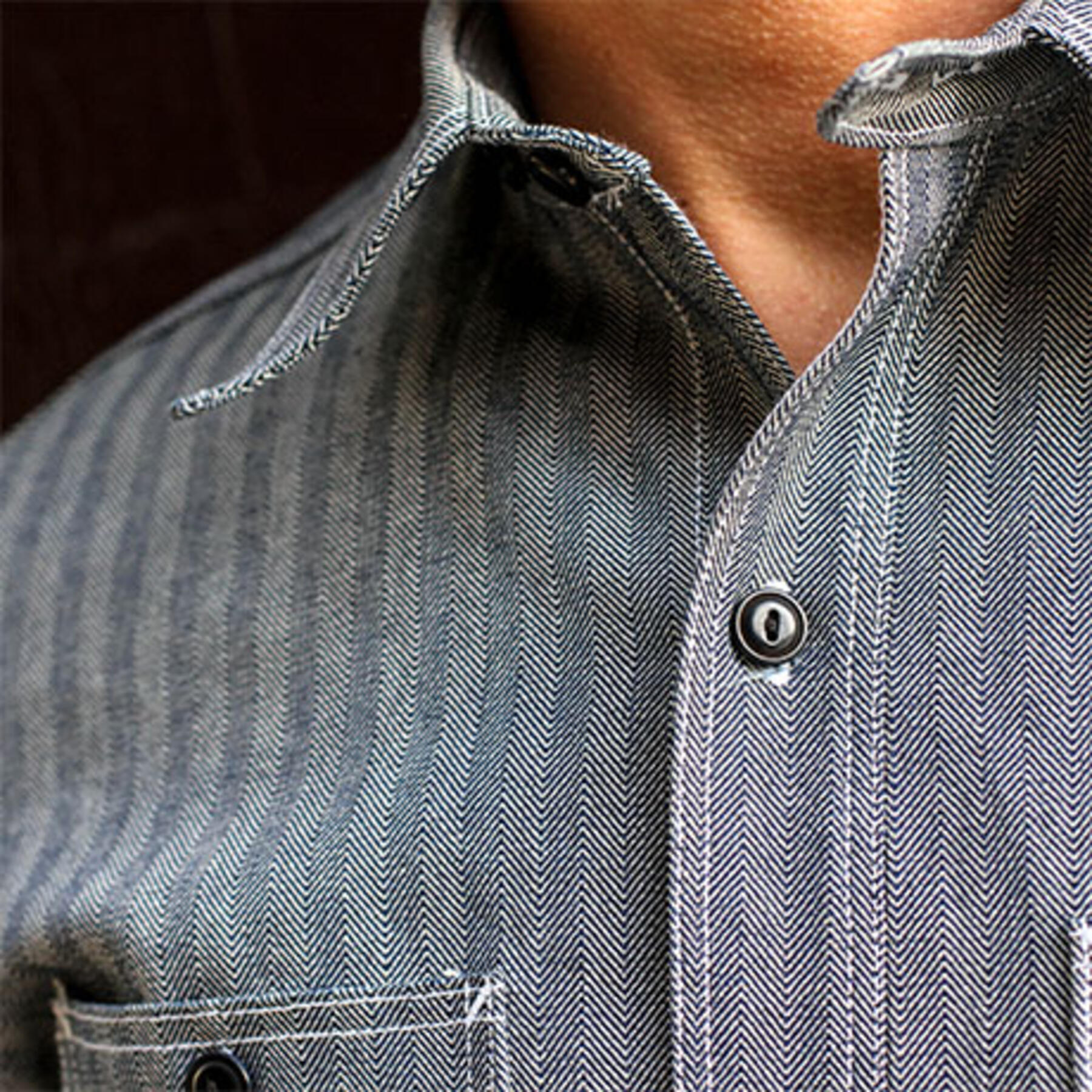 gustin #14 american herringbone workshirt