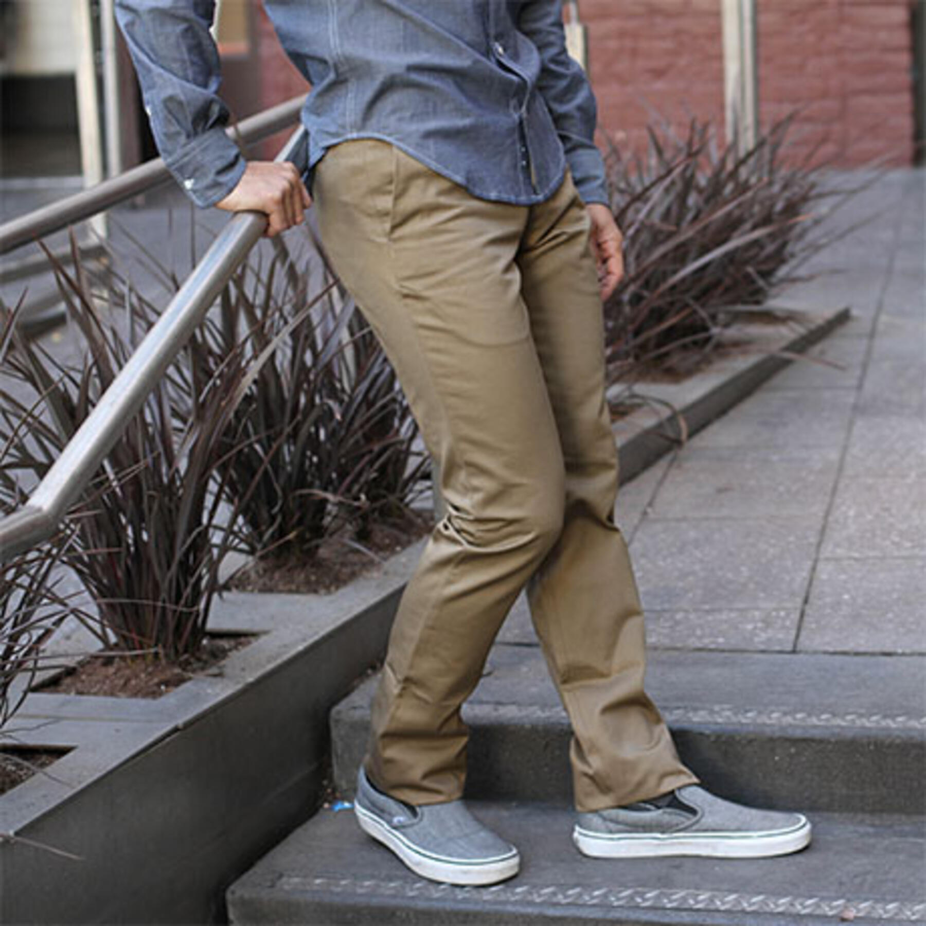 gustin #14 japan true khaki chino