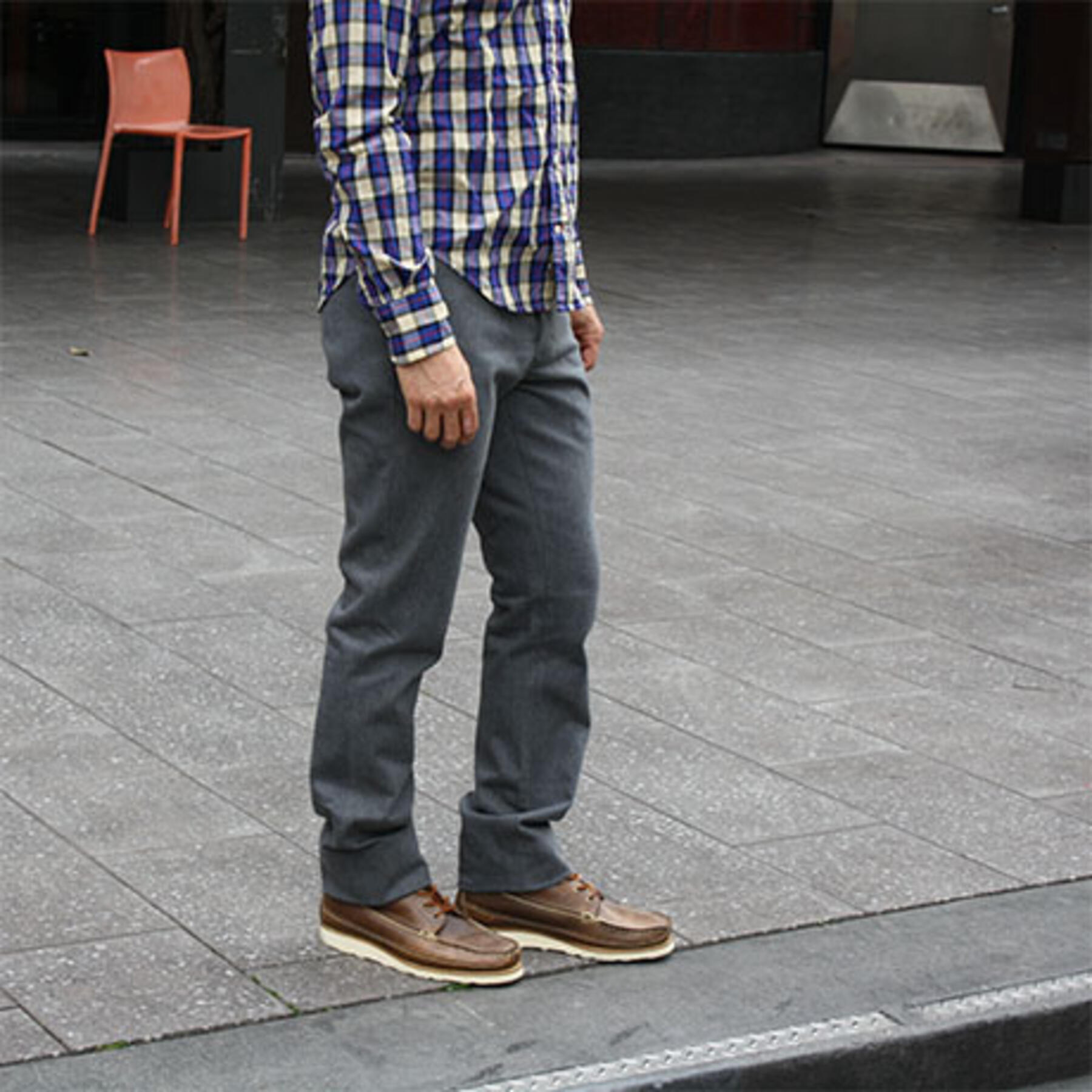 gustin #17 heavy slate chino