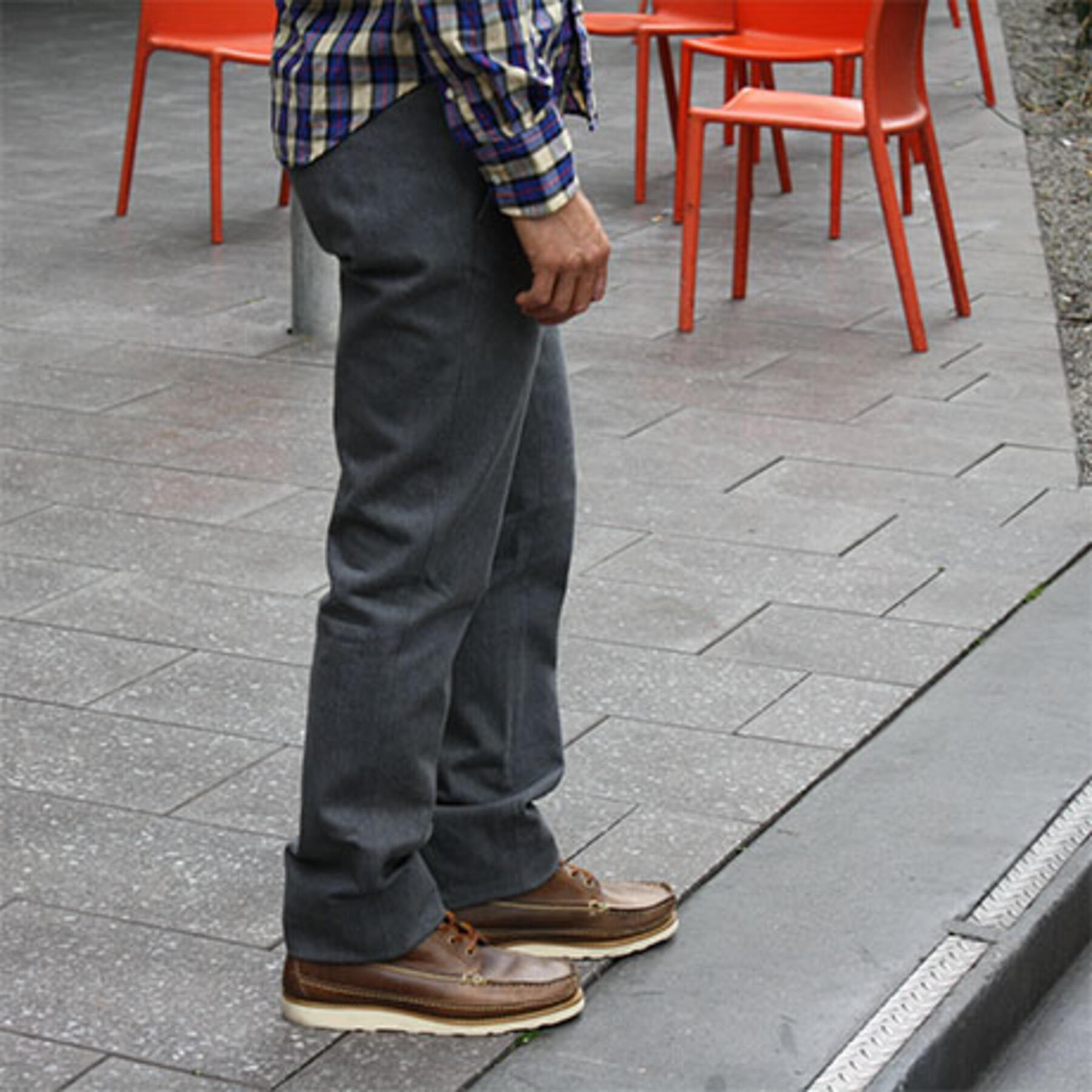 gustin #17 heavy slate chino