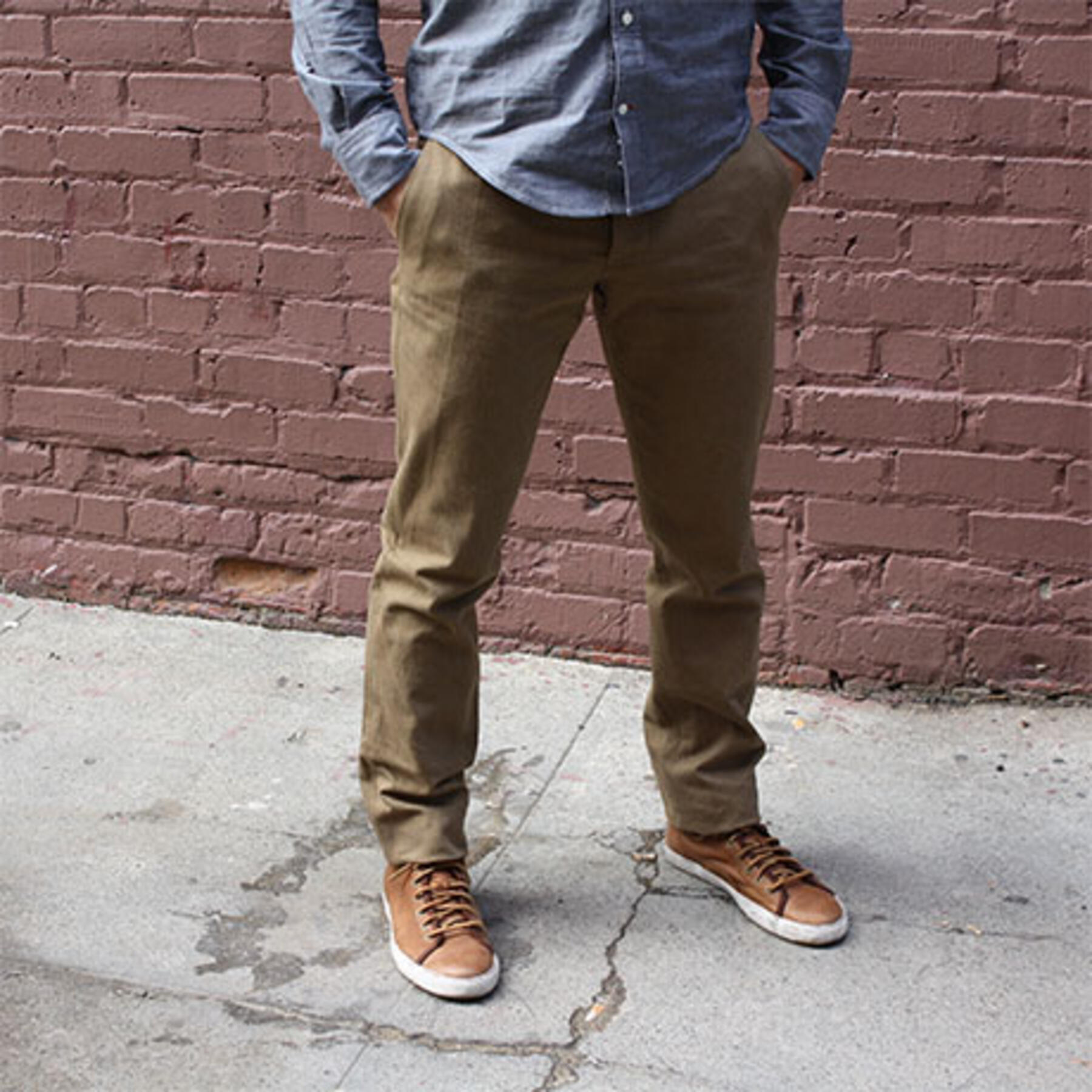 gustin #18 heavy caramel chino