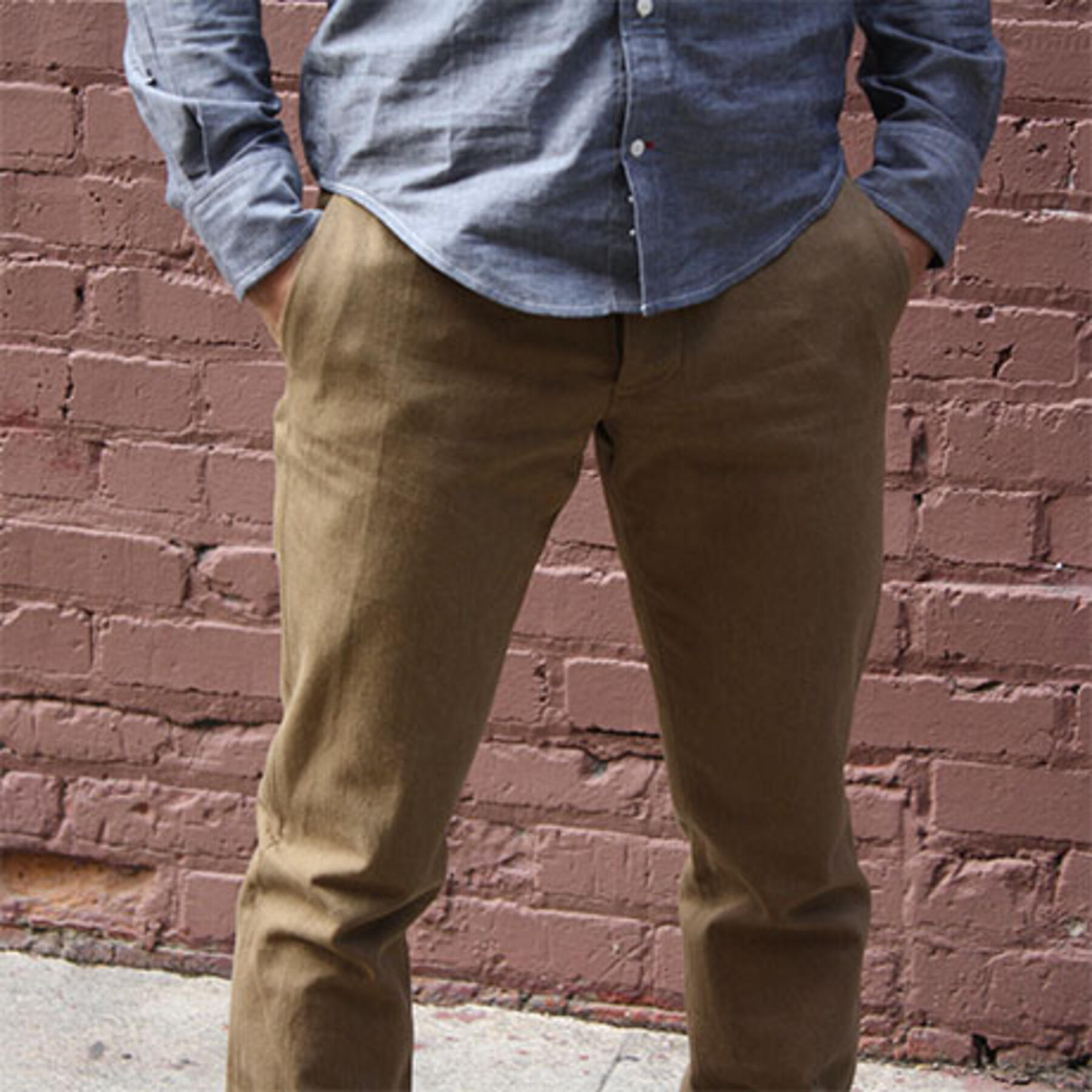 gustin #18 heavy caramel chino