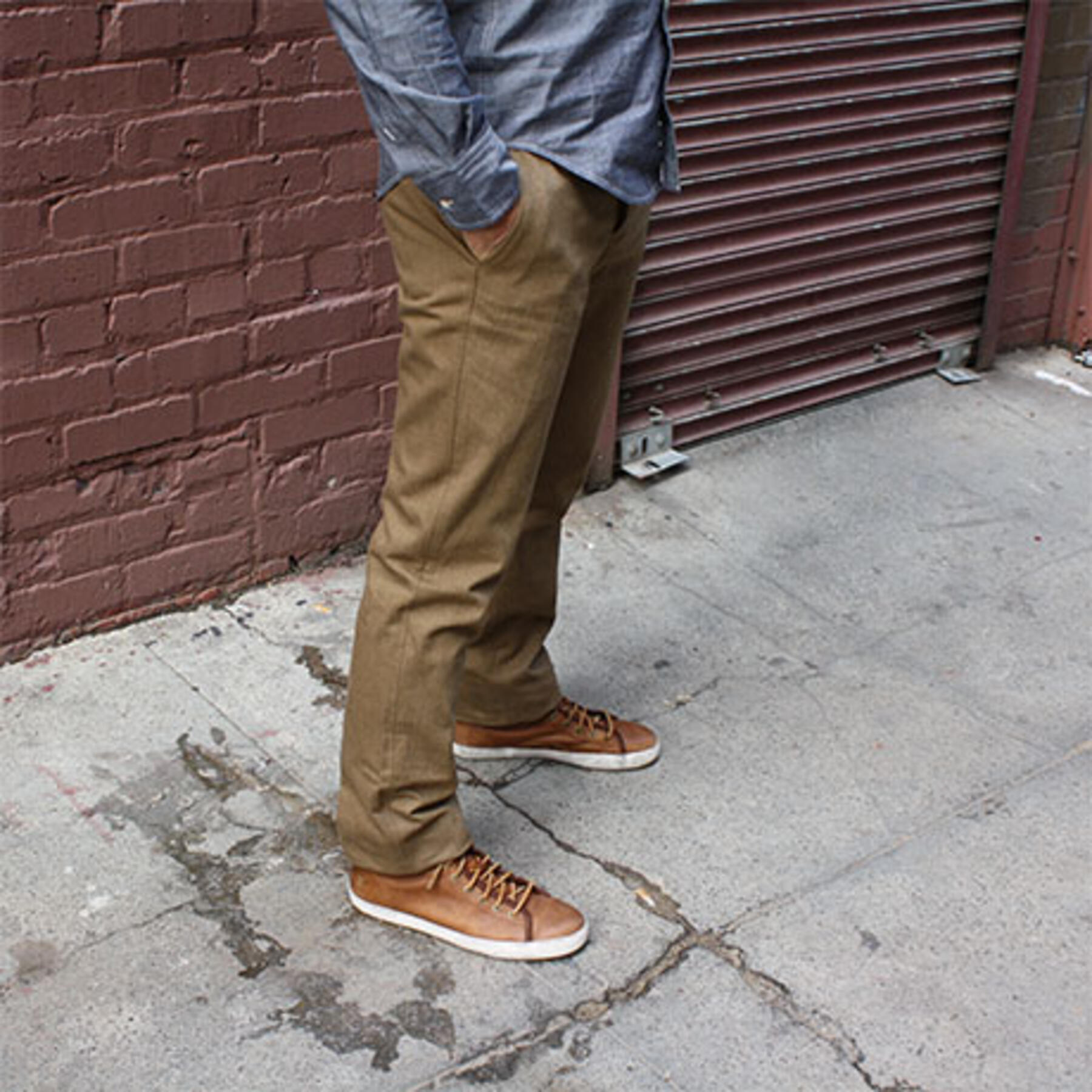gustin #18 heavy caramel chino