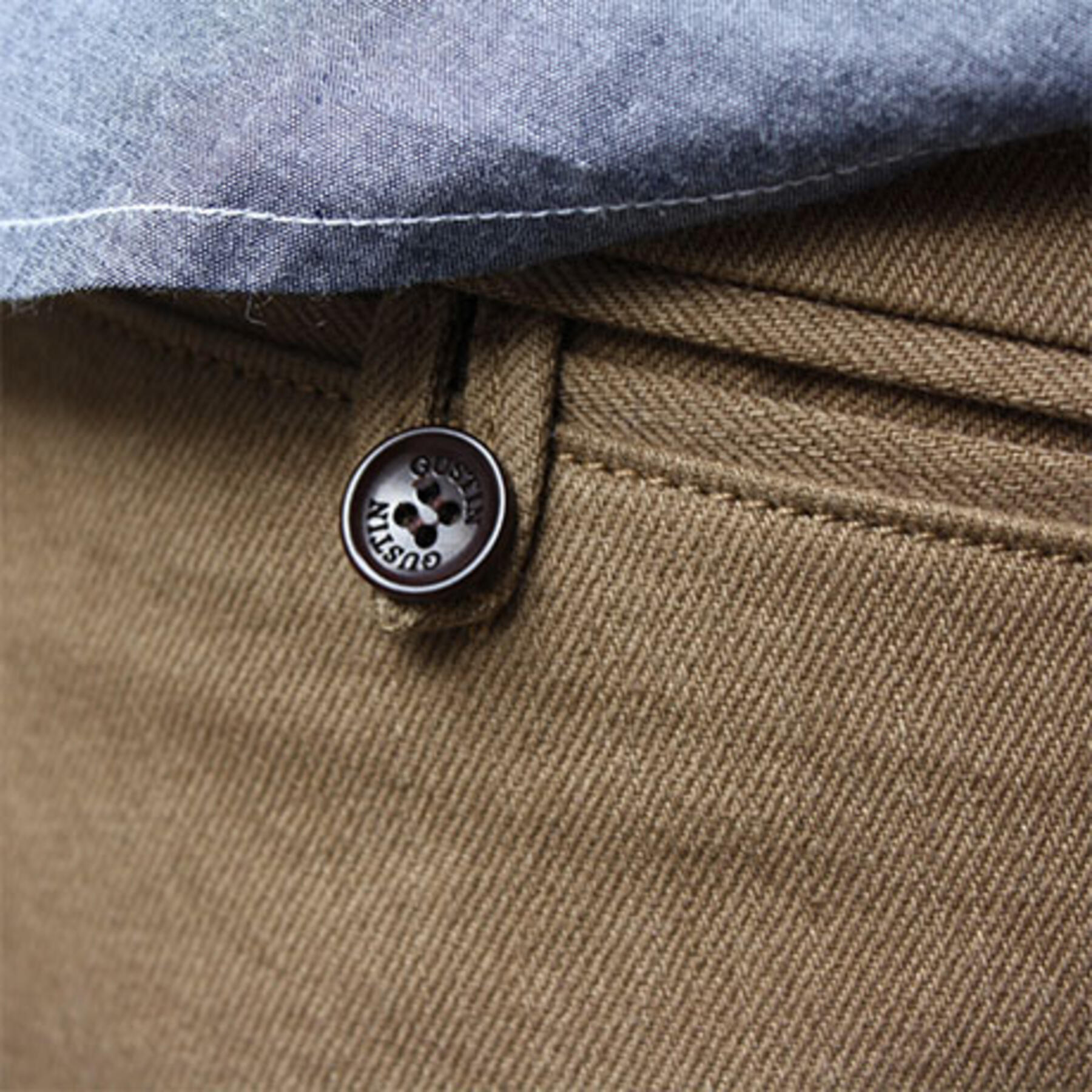 gustin #18 heavy caramel chino