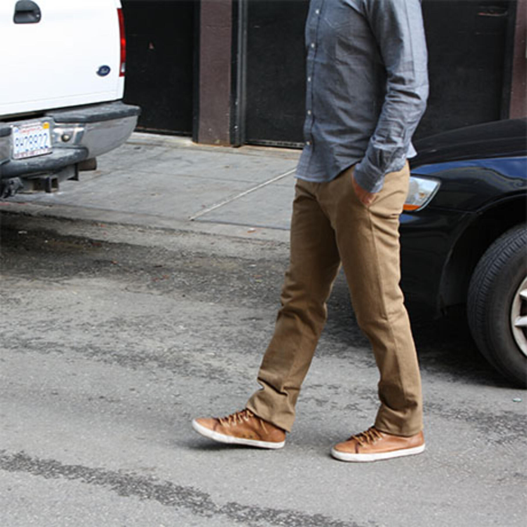 gustin #18 heavy caramel chino