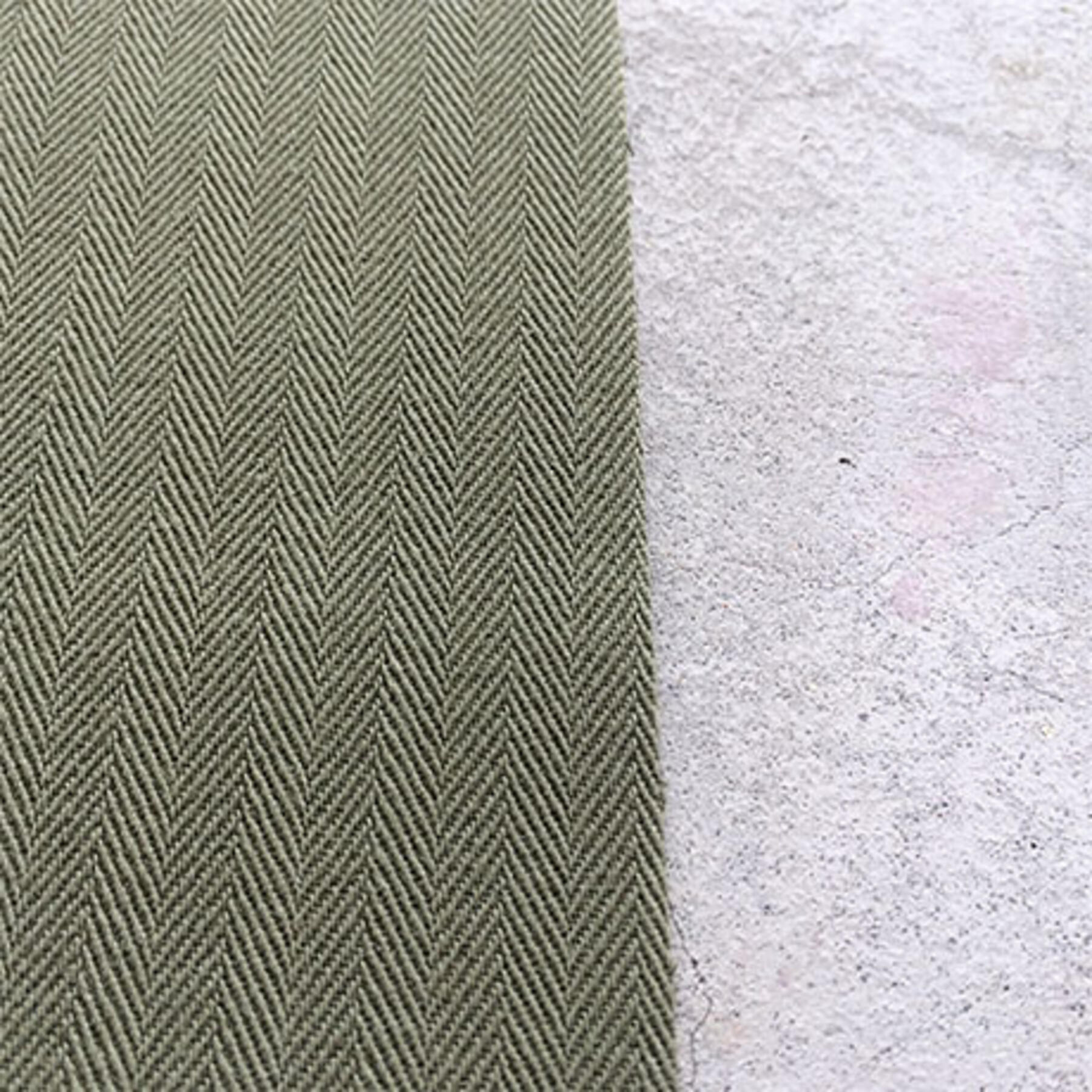 gustin japan olive herringbone chino
