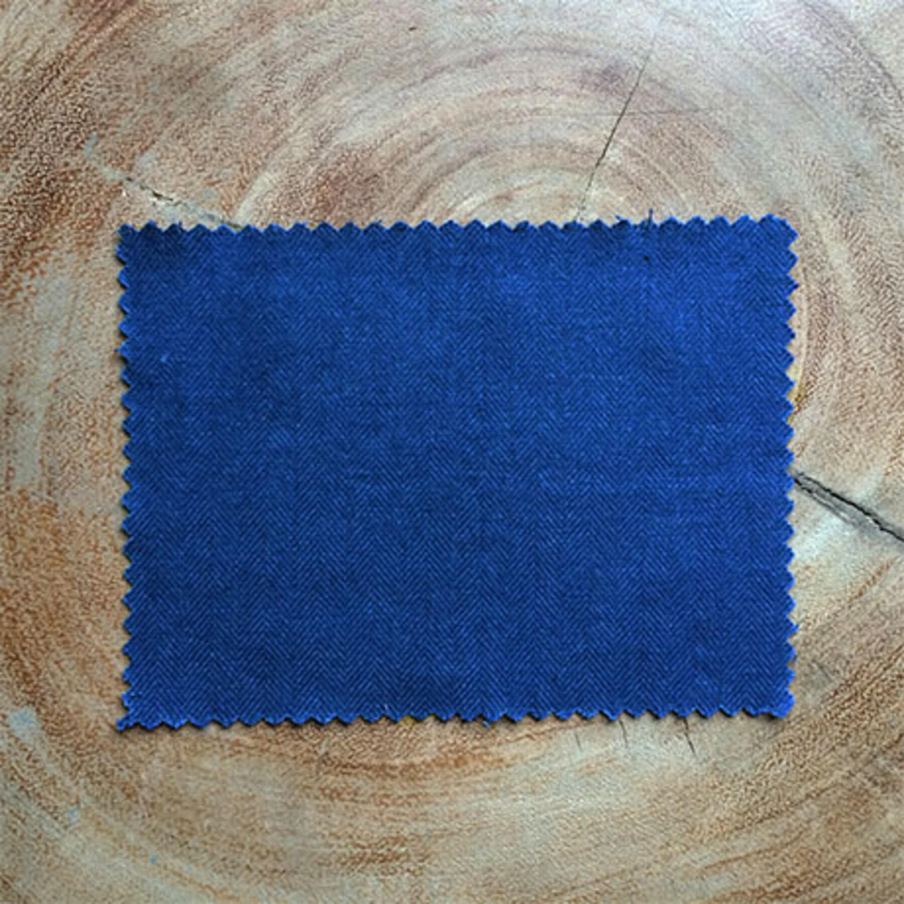 gustin bright indigo herringbone