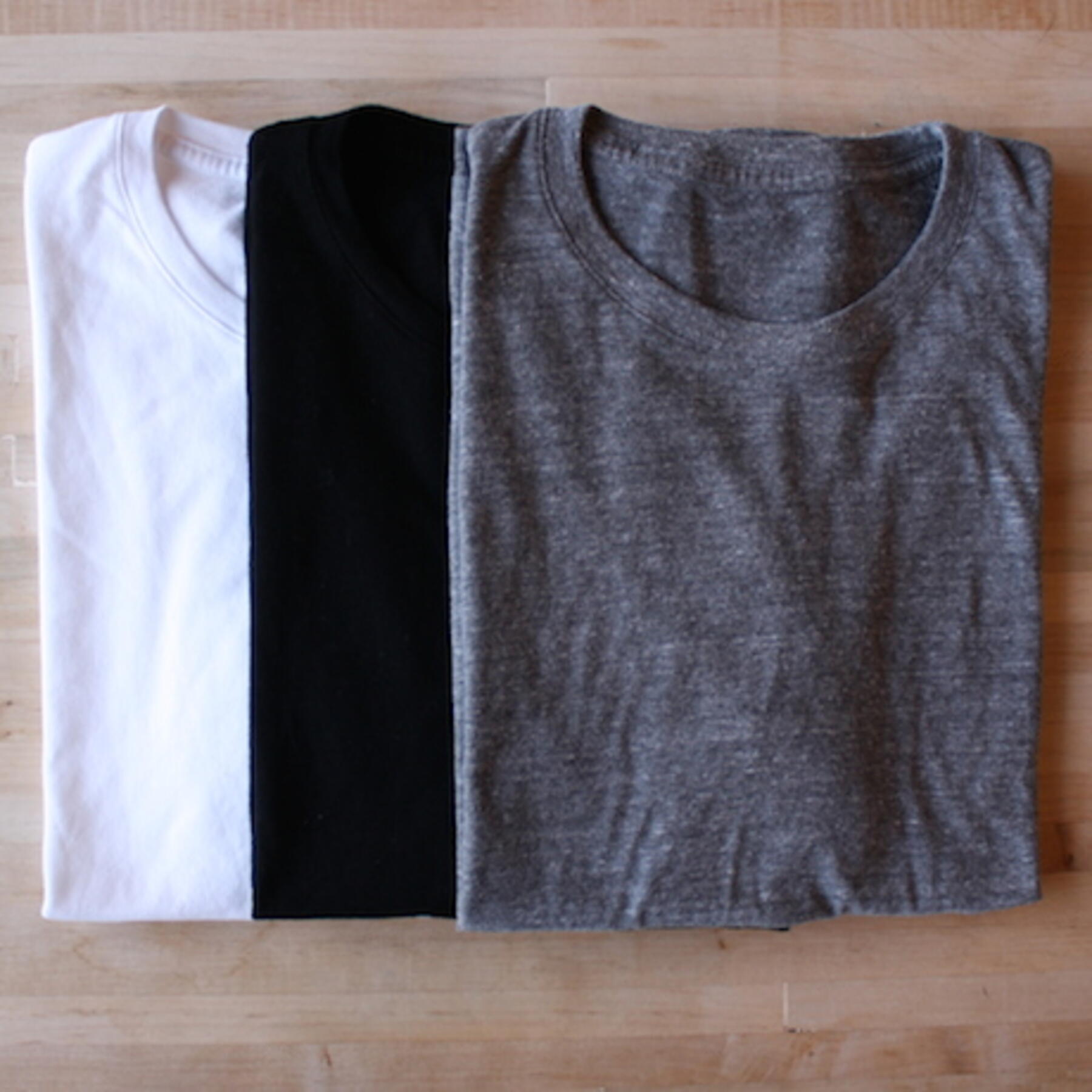 gustin usa t-shirt 3 pack (white, black, grey)
