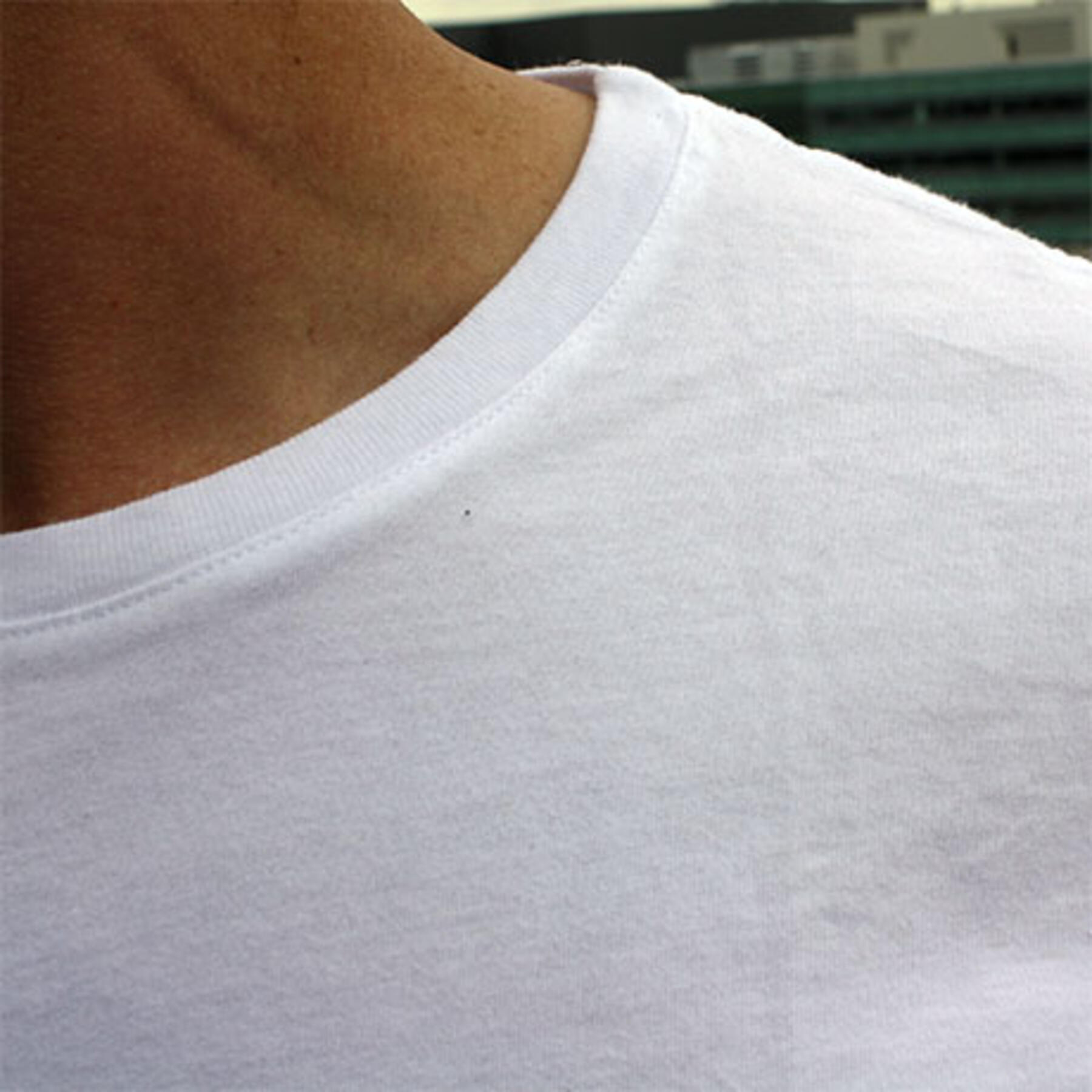 gustin usa organic cotton t-shirt white 2 pack