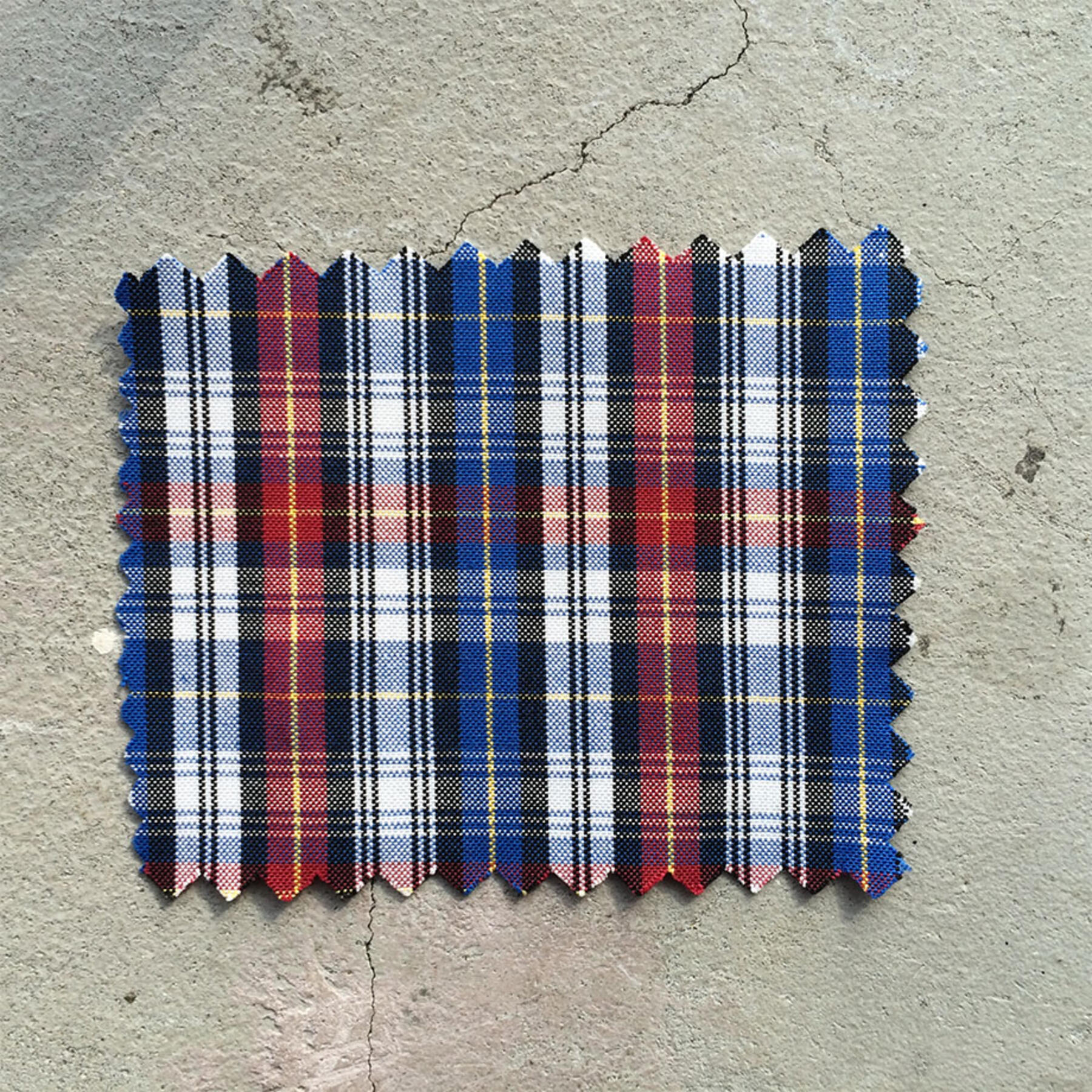 gustin #150 red white & blue tartan