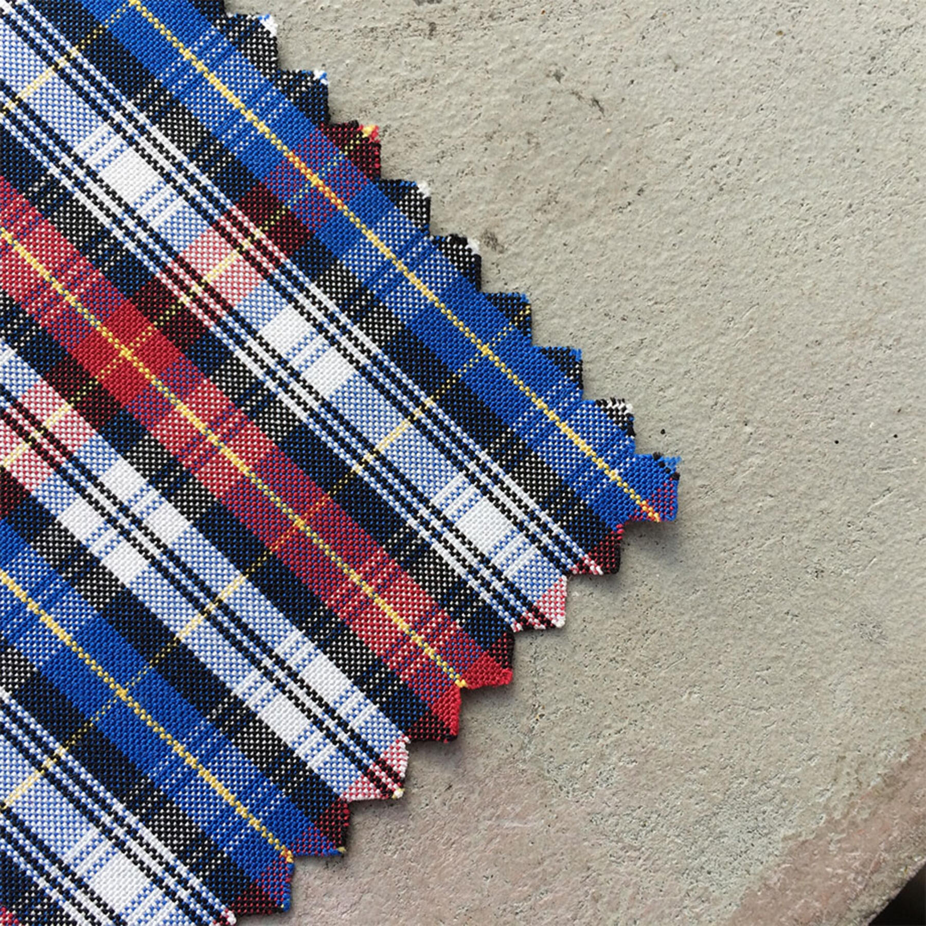 gustin #150 red white & blue tartan