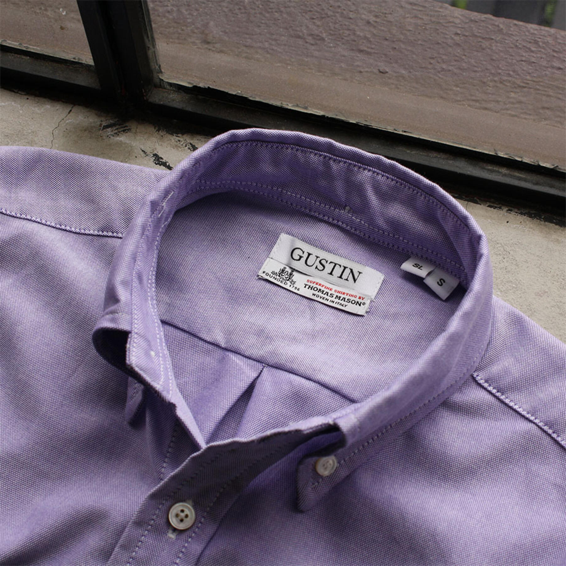 gustin thomas mason purple oxford
