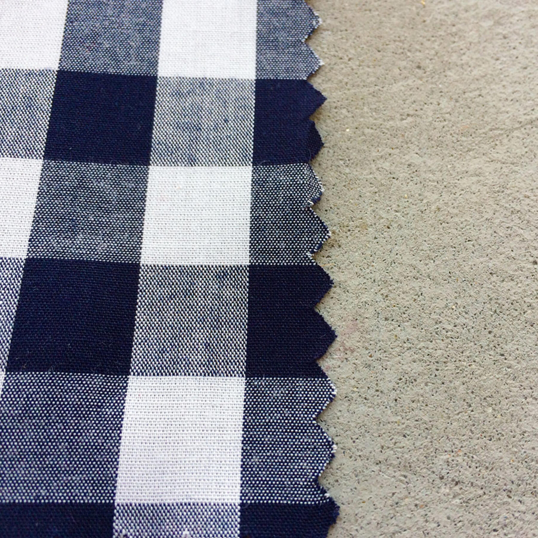 gustin #163 deep navy gingham