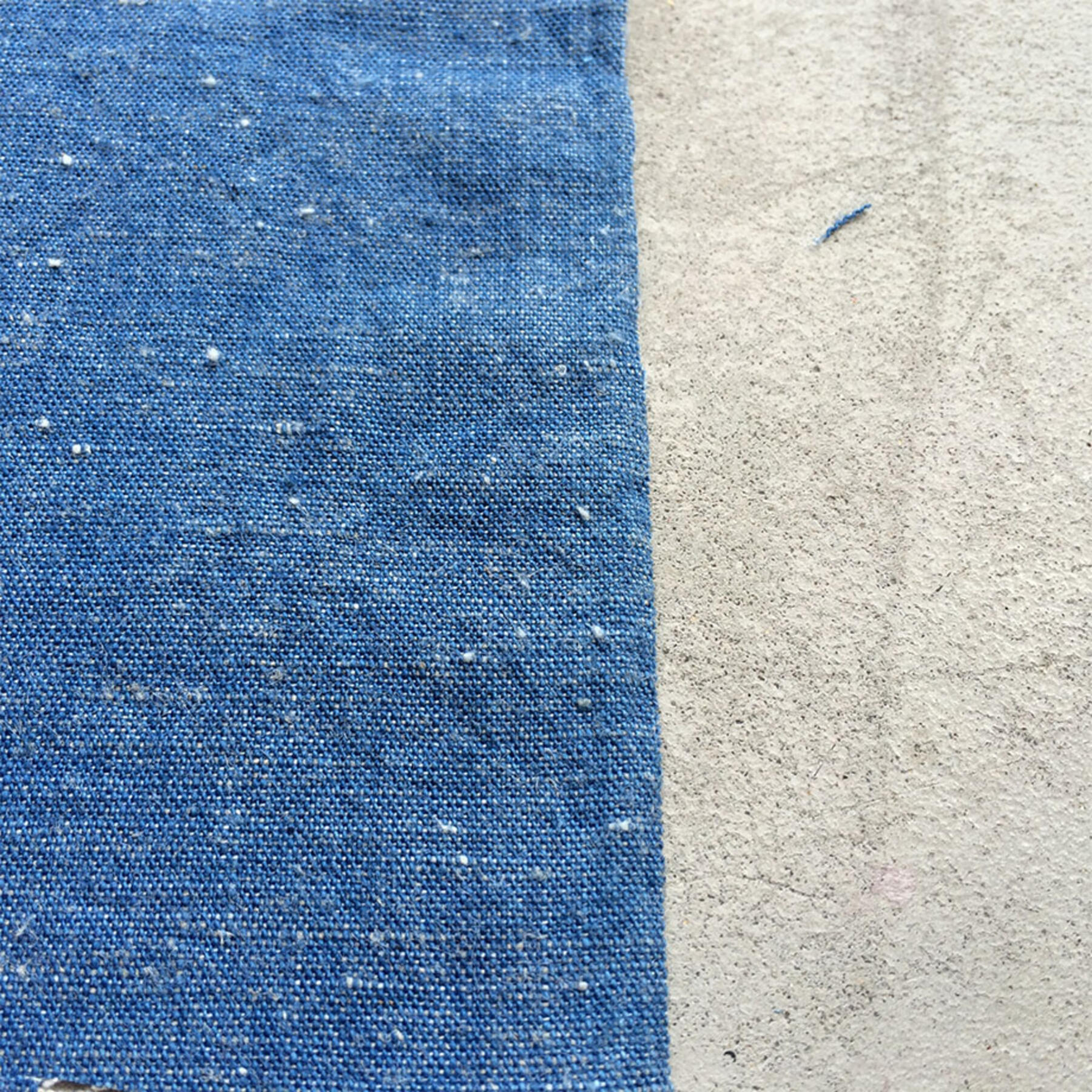 gustin sky linen slub chambray