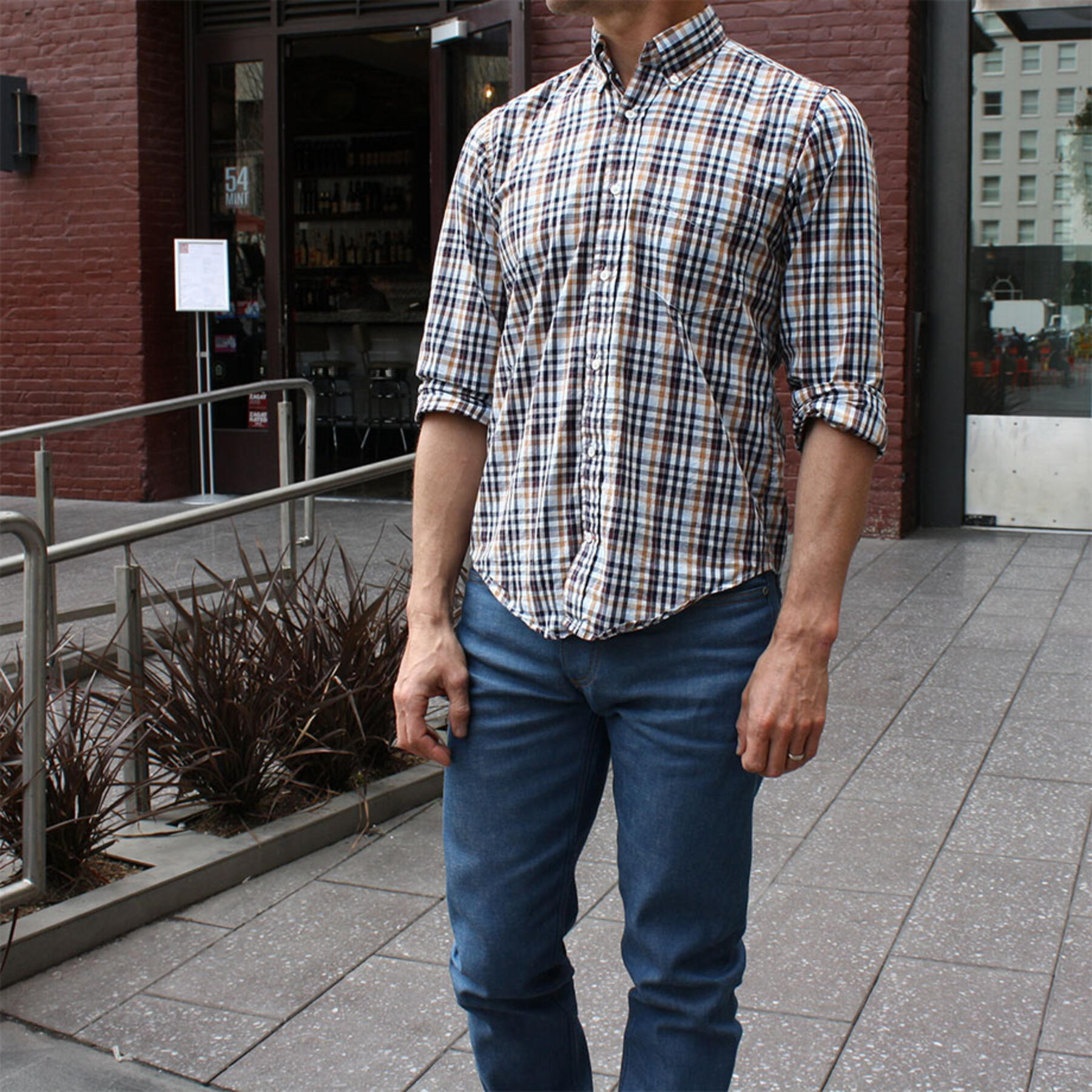 gustin #37 multi-check plaid