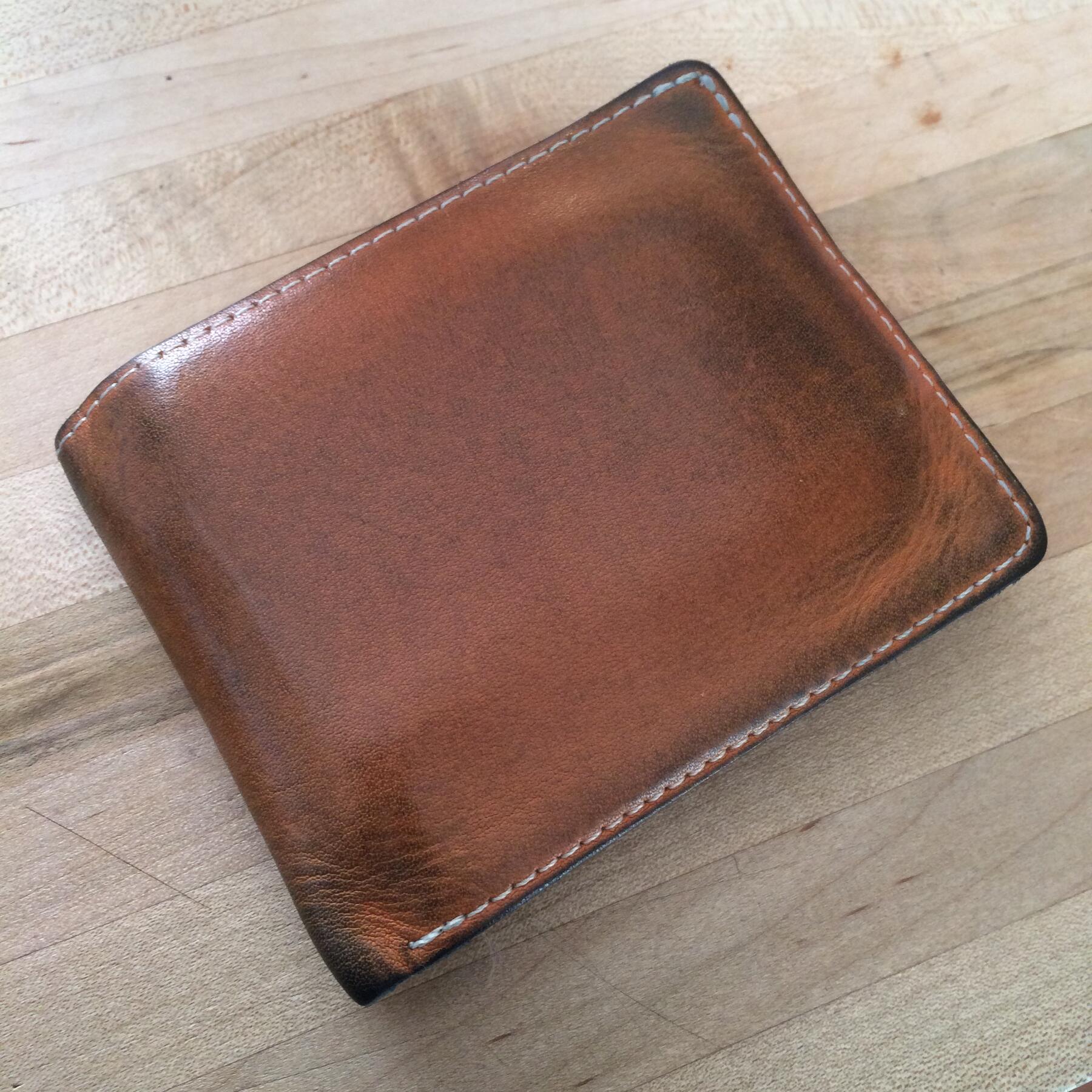 gustin horween bifold - natural essex