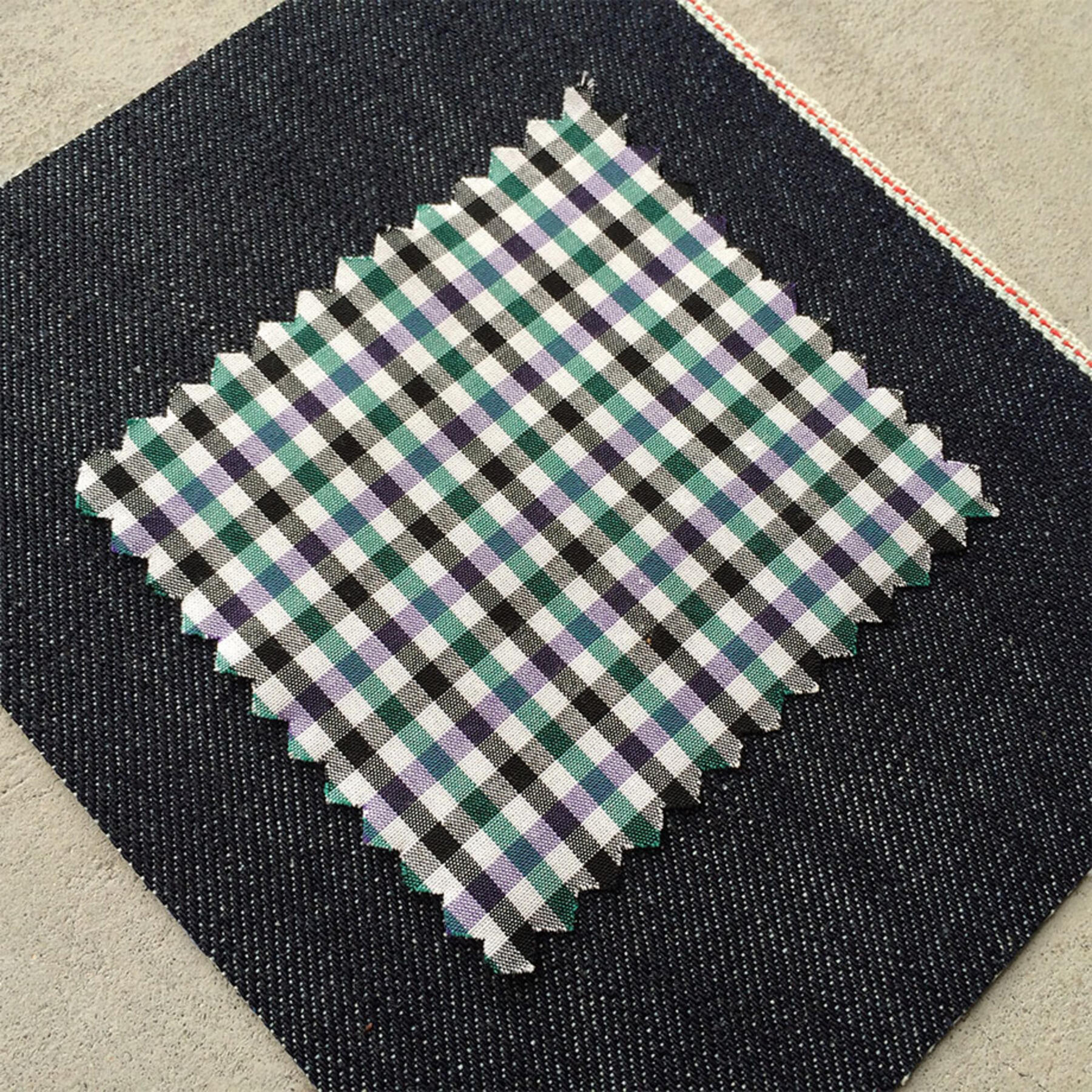 gustin #39 green black check