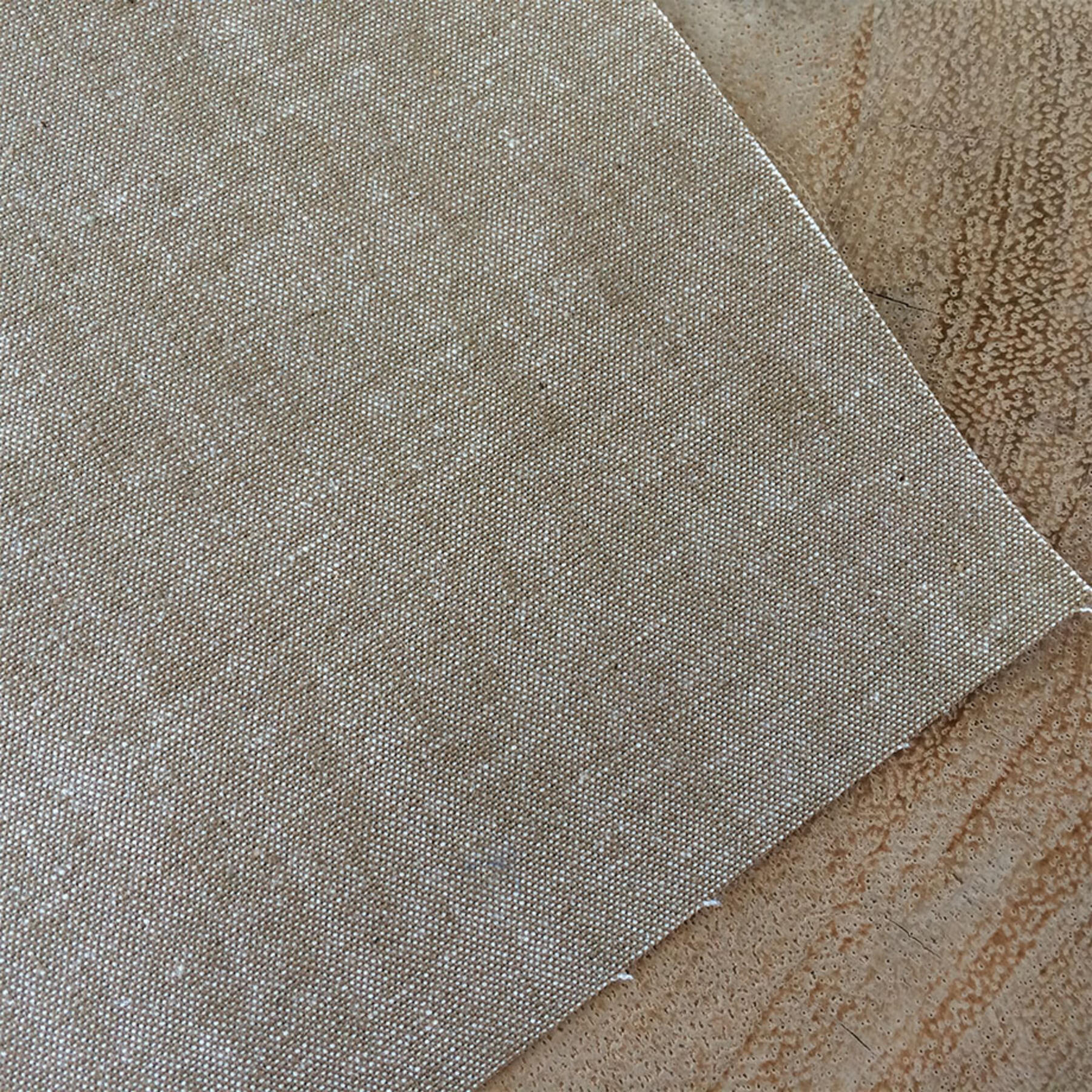 gustin brown selvedge chambray