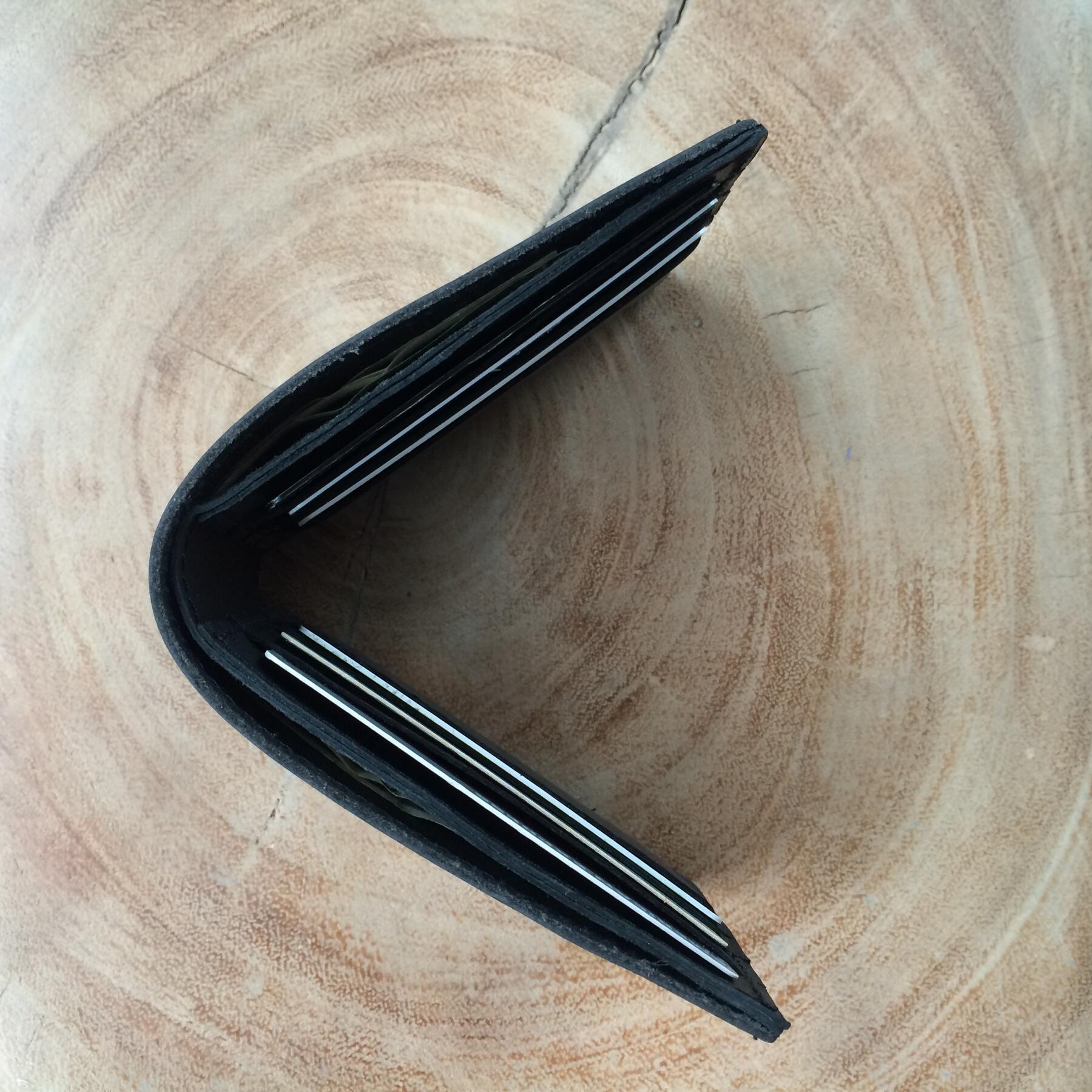 gustin black horween cxl bifold