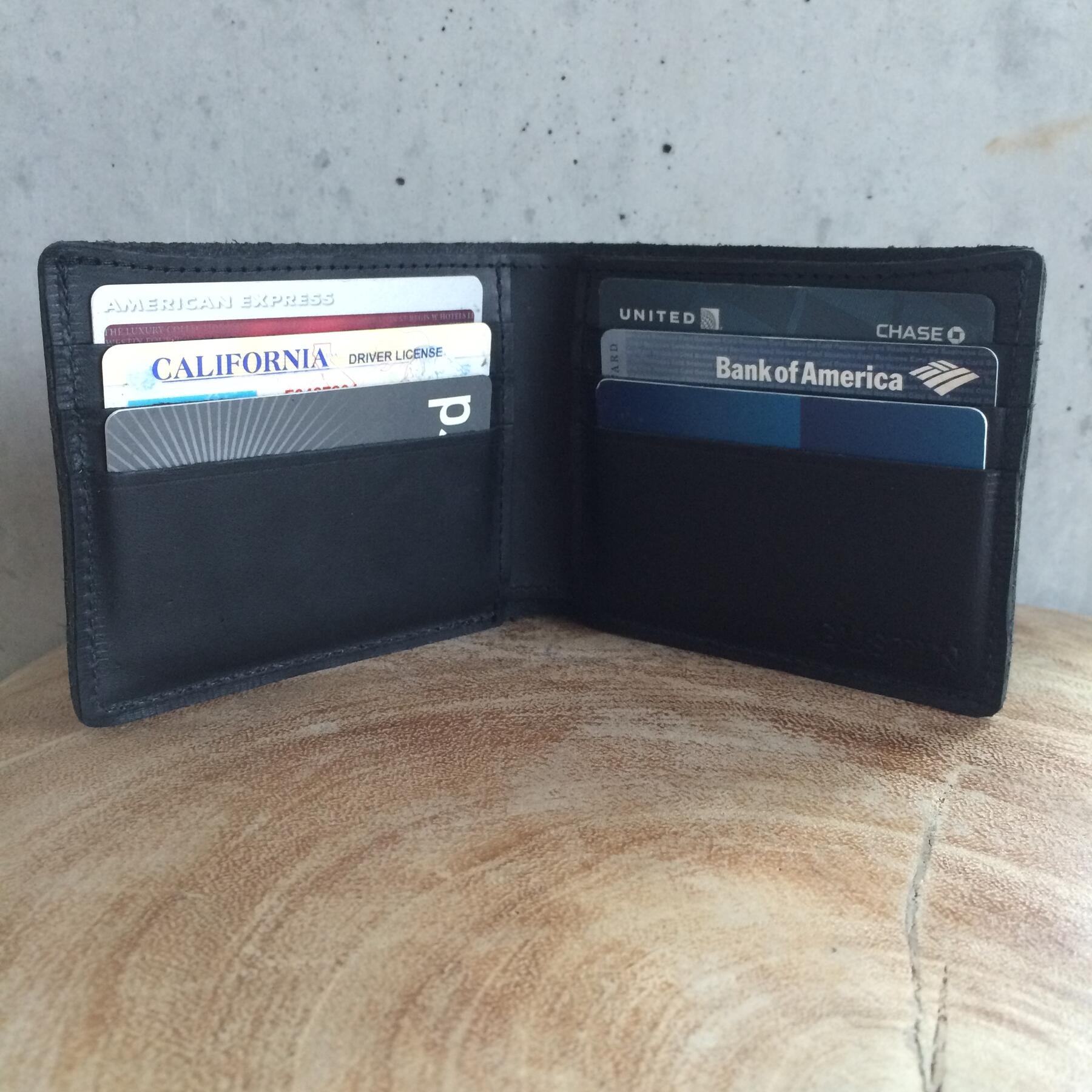gustin black horween cxl bifold