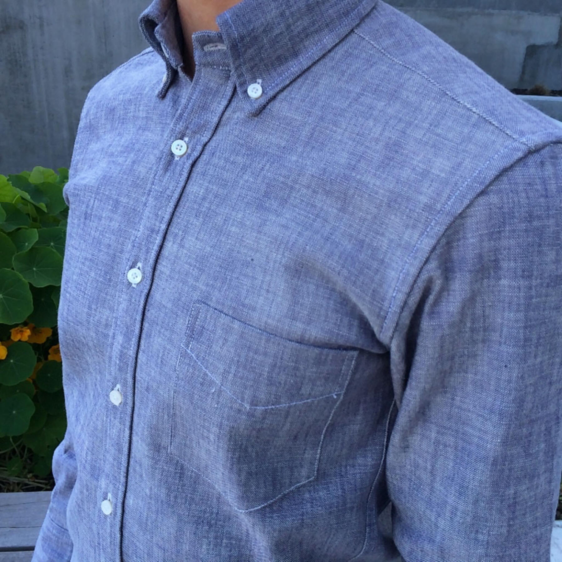 gustin #153 super heavy chambray