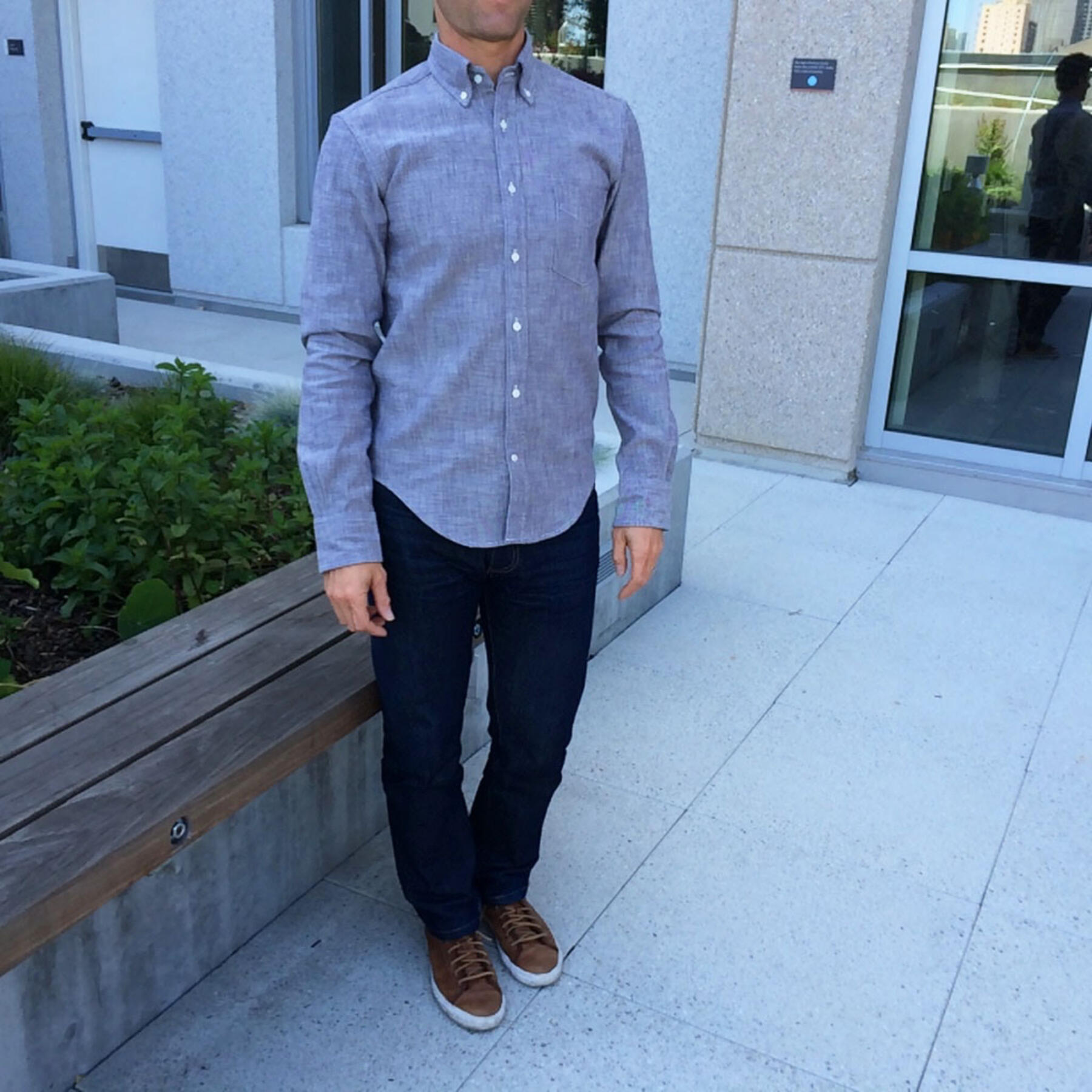 gustin #153 super heavy chambray