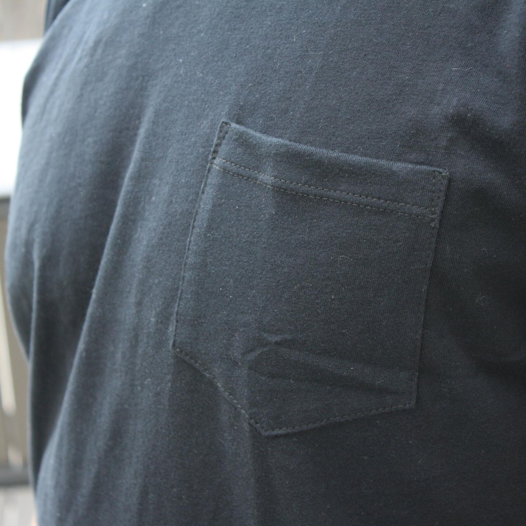 gustin usa pocket t-shirt black 2 pack