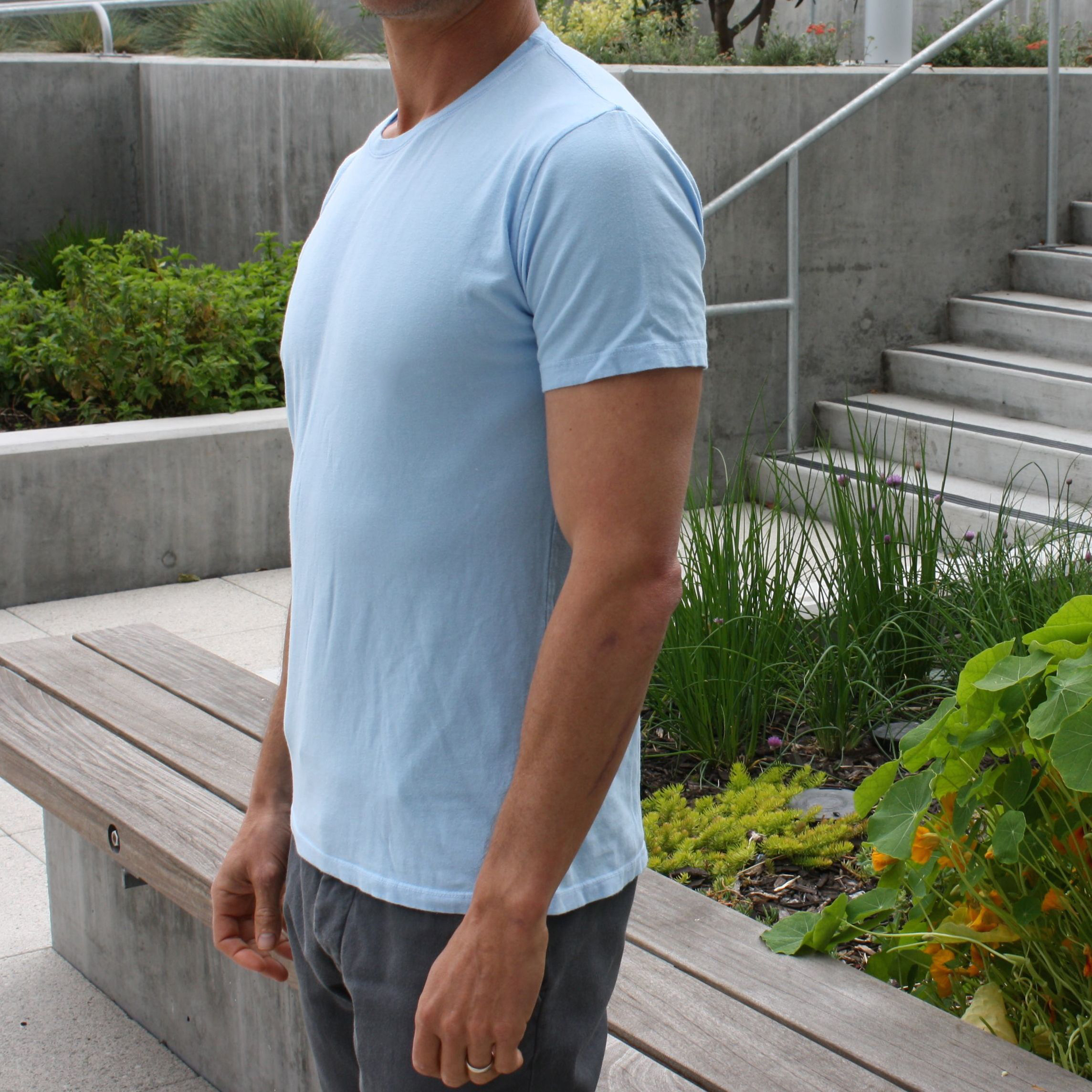 USA TShirt 3PK (Army Green, Brown, Light Sky Blue) Gustin