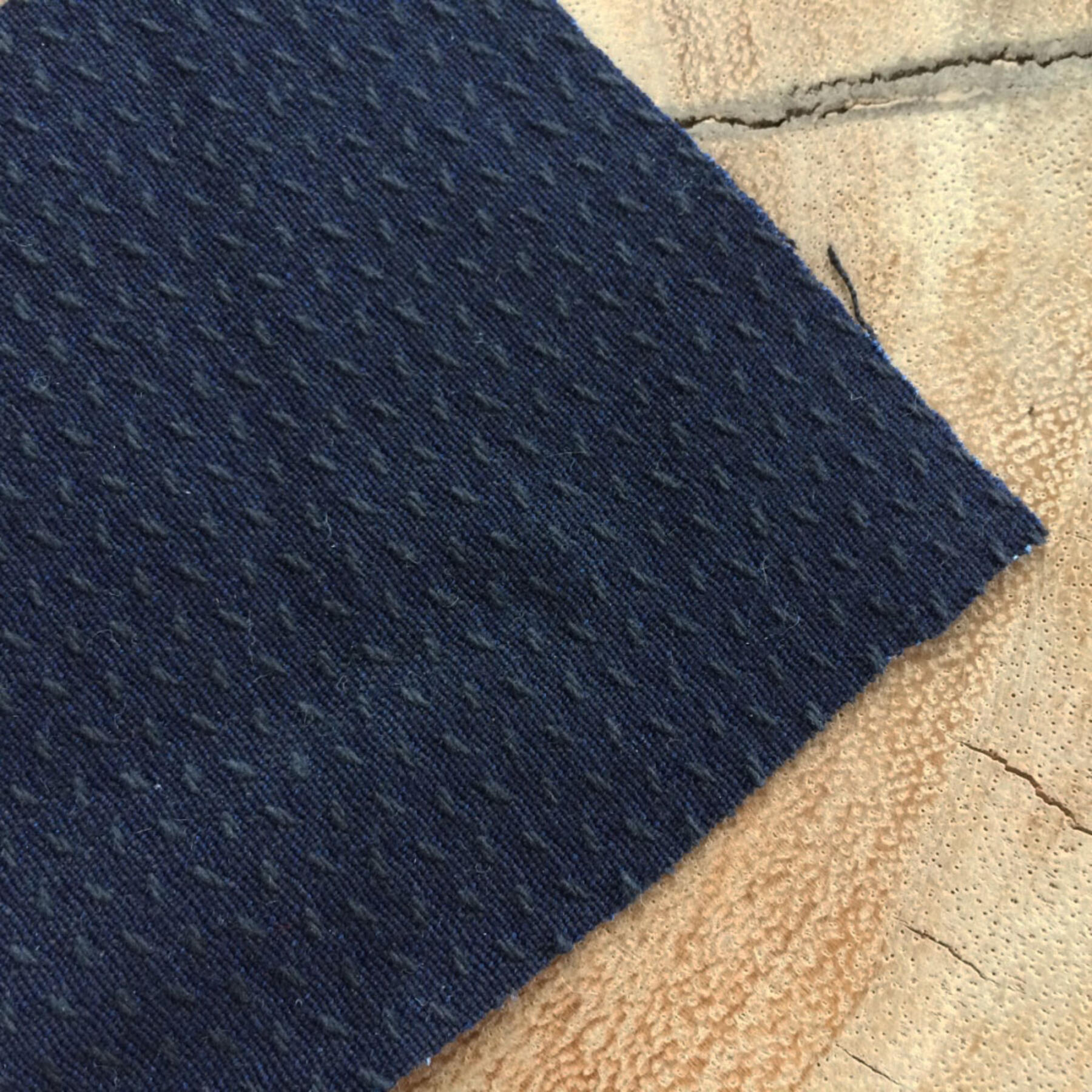 gustin #213 cone indigo jacquard