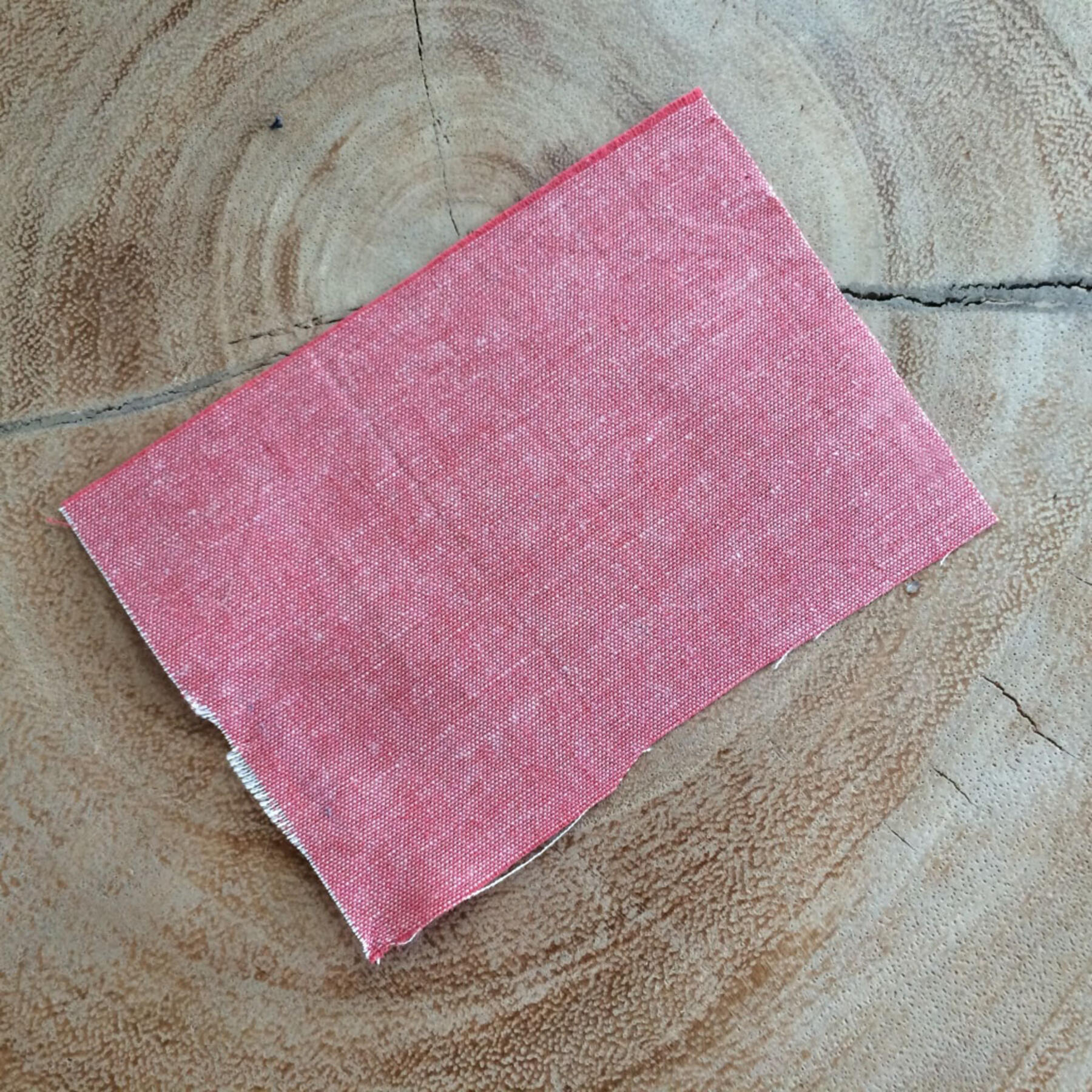 gustin red rust summer chambray