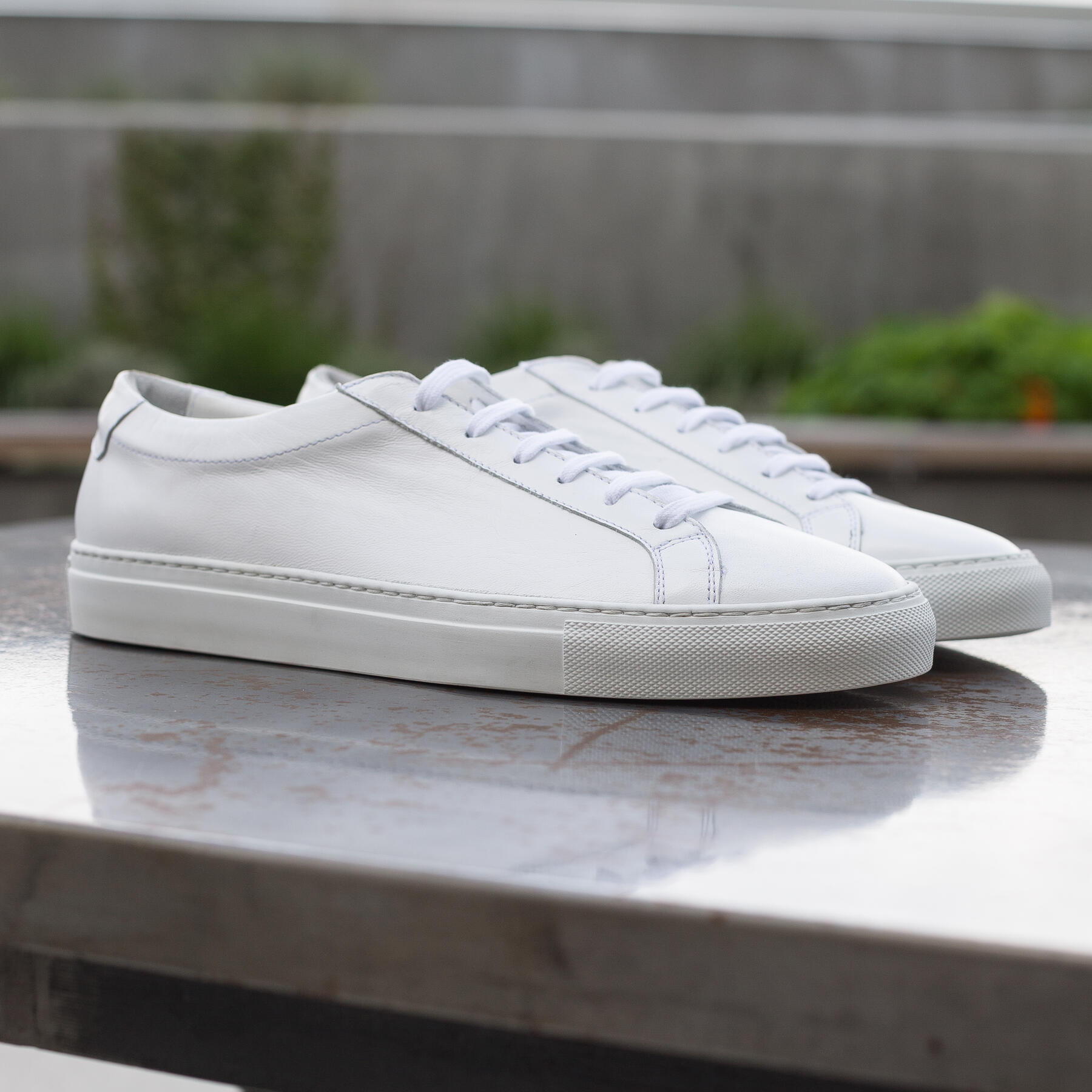 gustin white low top