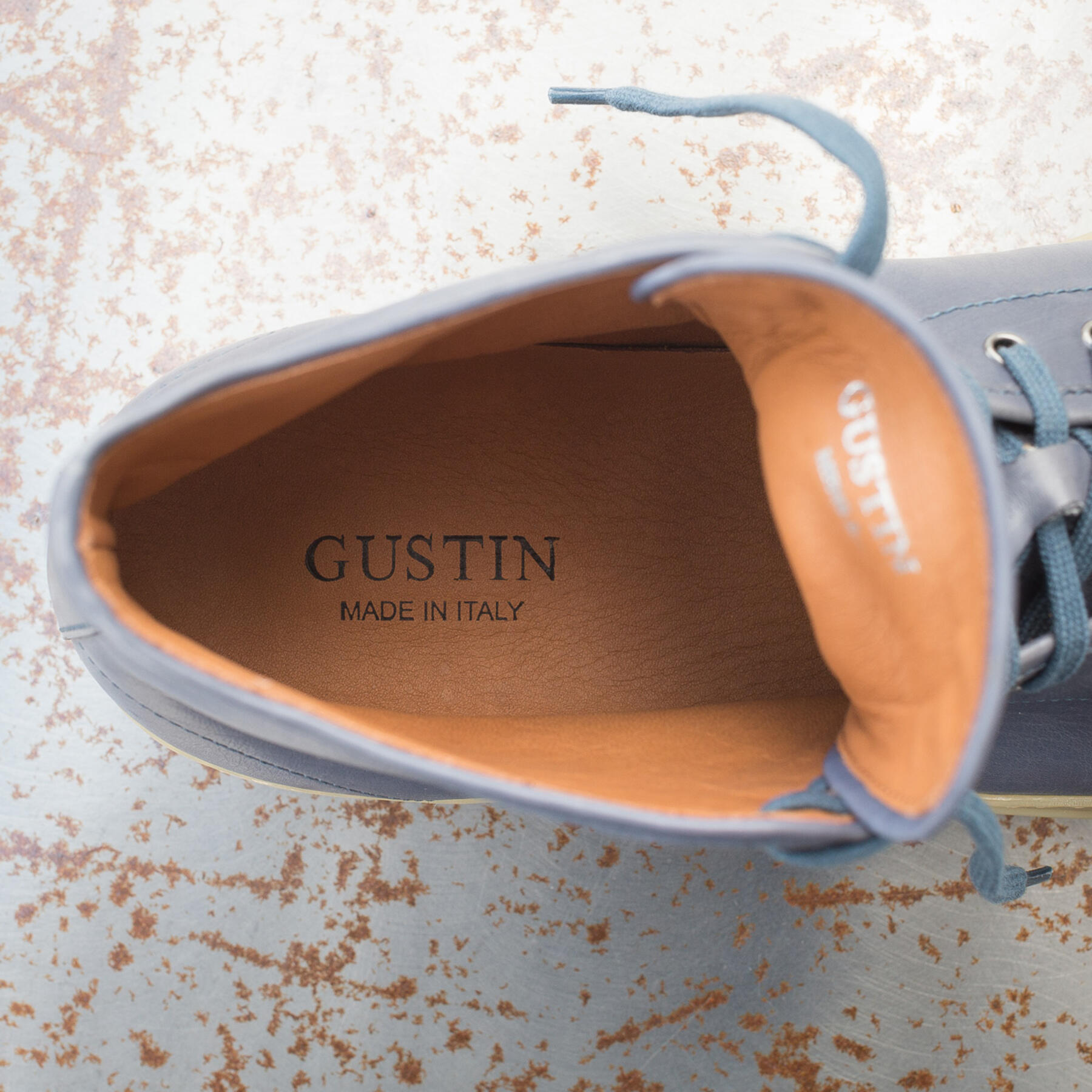gustin blue gum sole high top