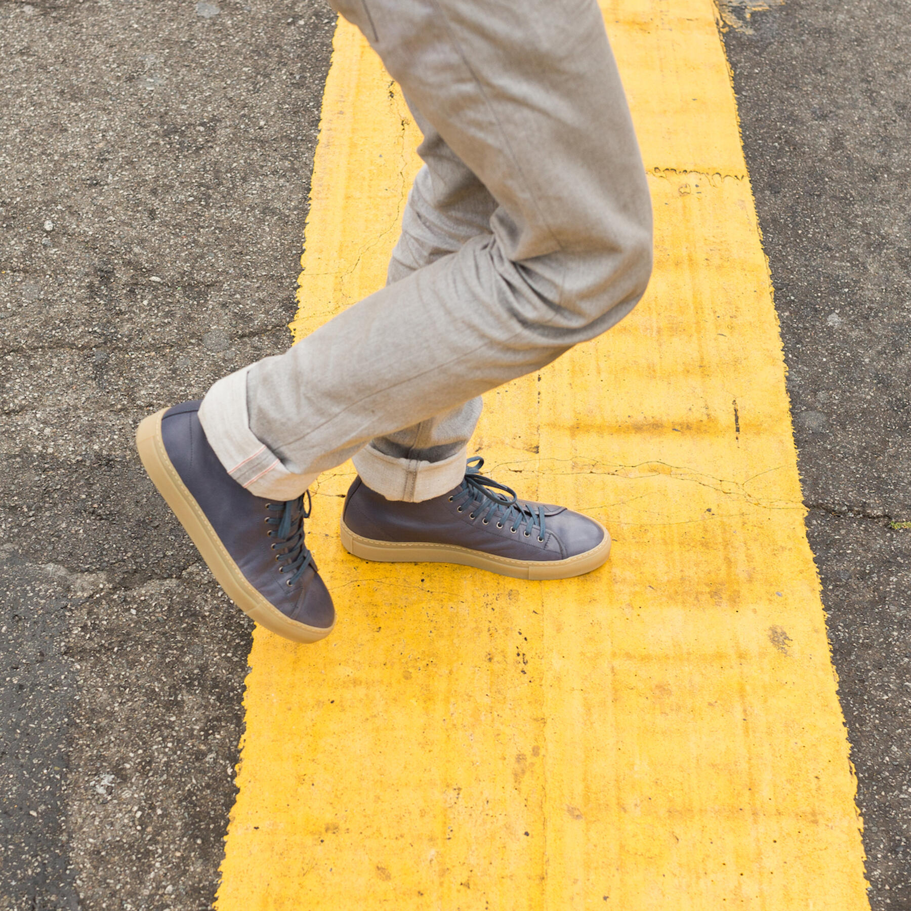 gustin blue gum sole high top