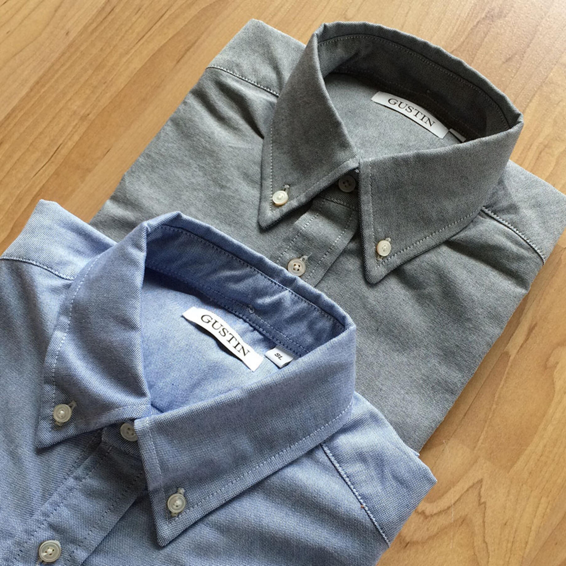 gustin japan oxford 2 pack (blue, charcoal)