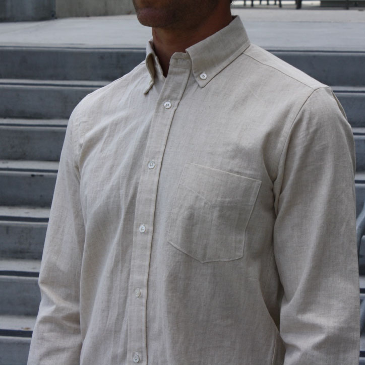 トップス NATURAL COTTON CHAMBRAY Relaxed-fit Cropped Chambray Shirt For Women | J.Crew