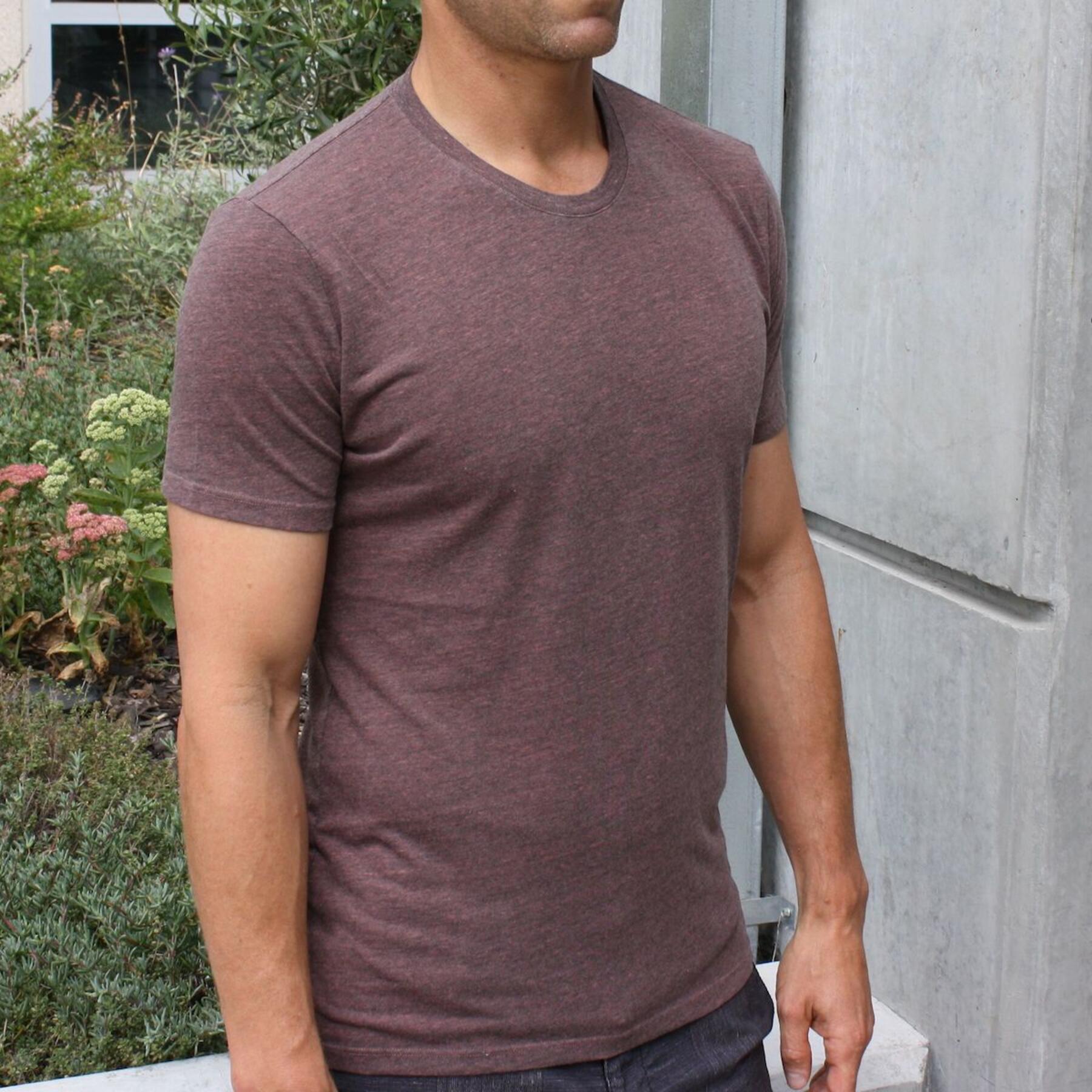 gustin heather t-shirt 3 pack (sage, plum, ocean)