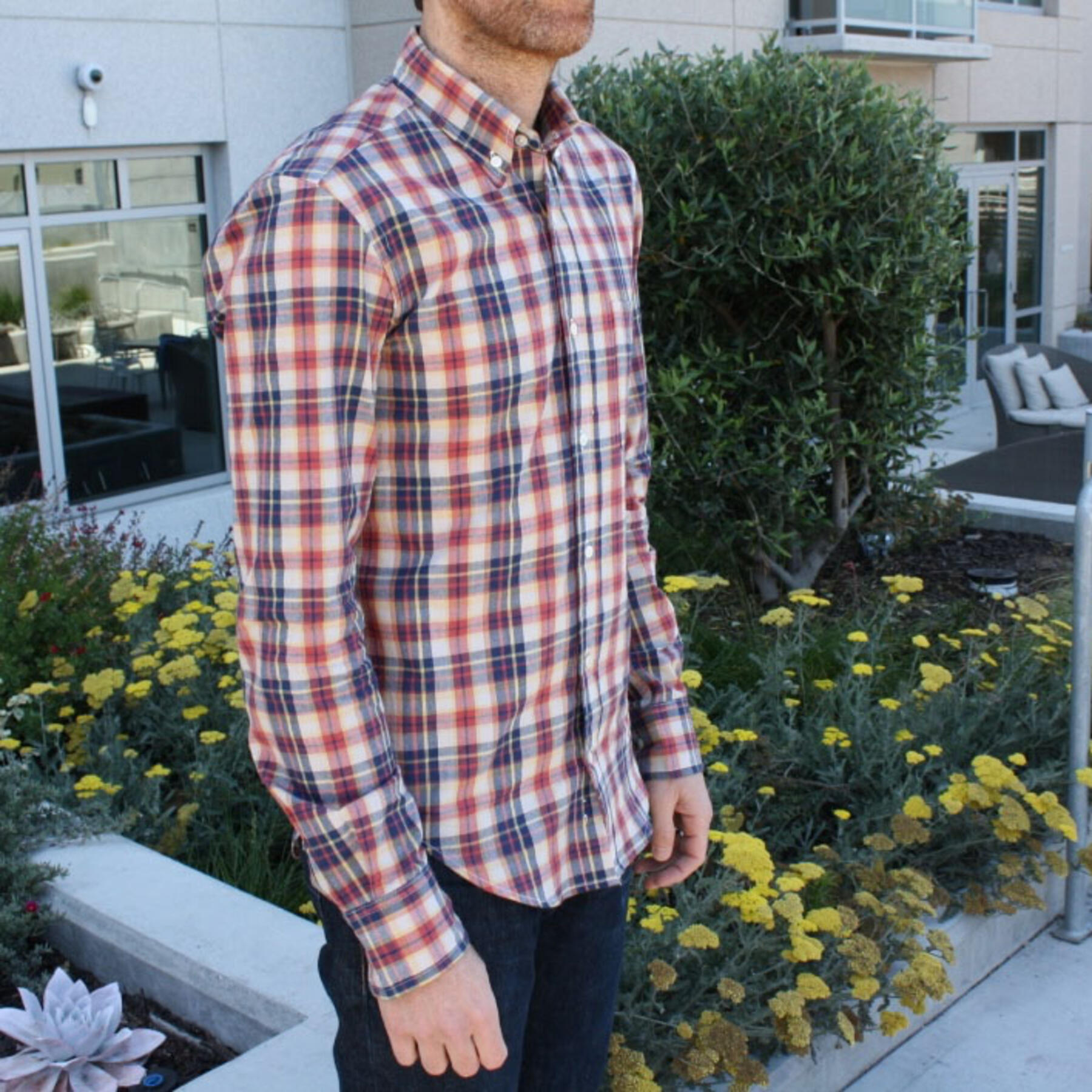 gustin #212 sunset vintage plaid