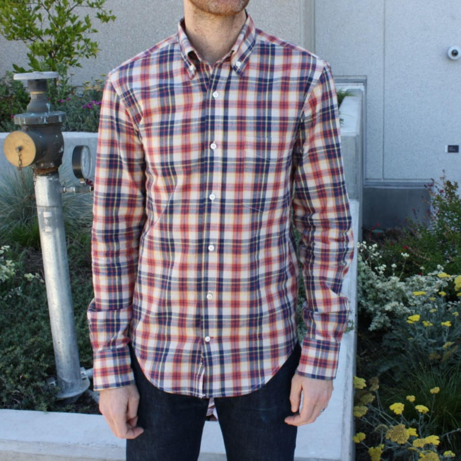 gustin #212 sunset vintage plaid