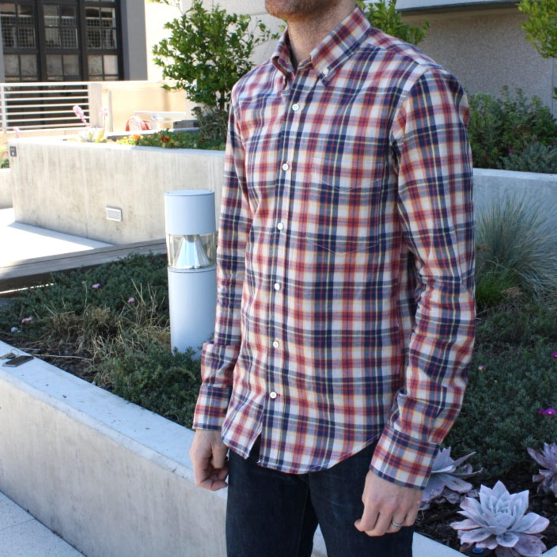 gustin #212 sunset vintage plaid
