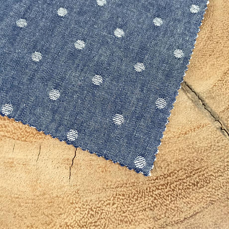 gustin japanese jacquard chambray